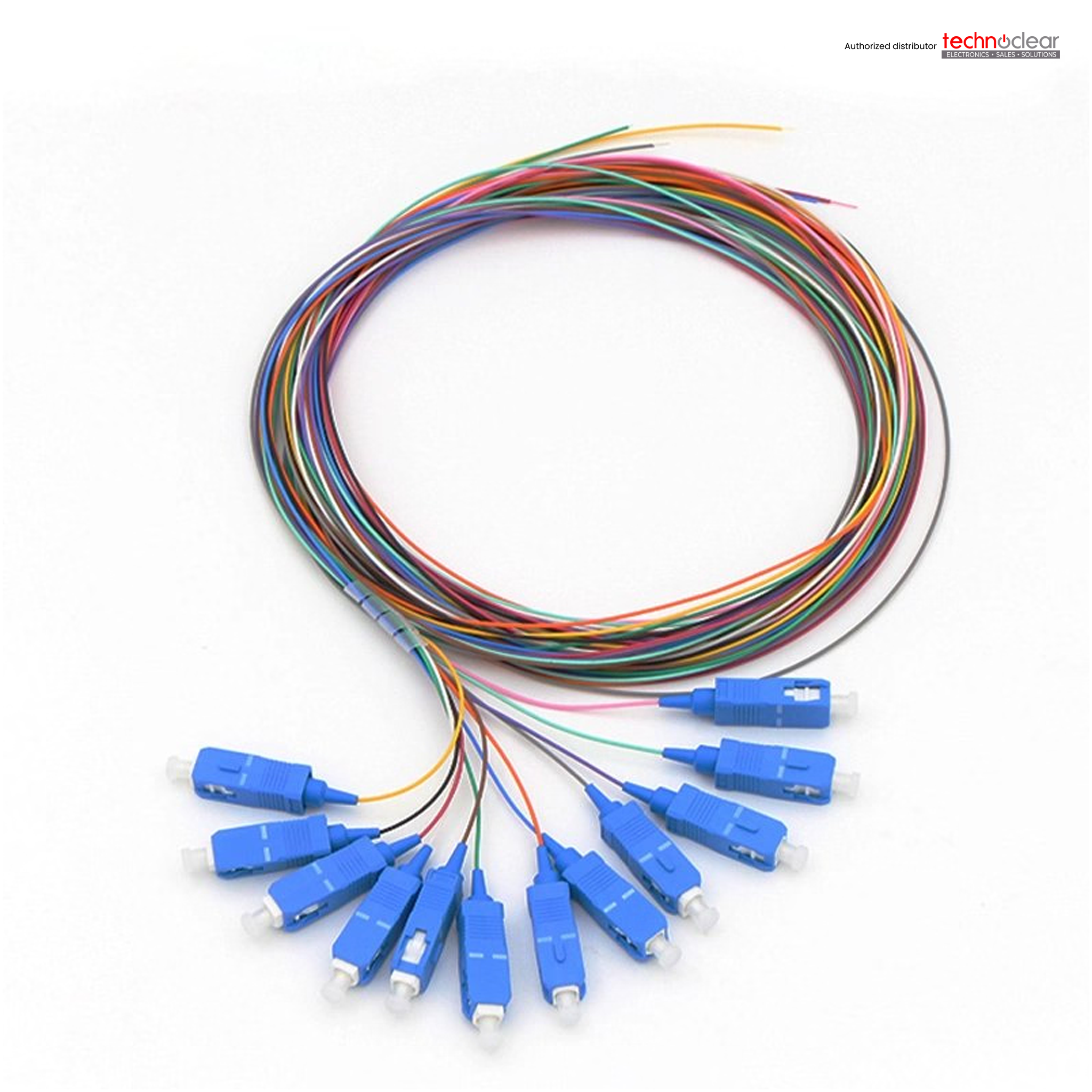 12 CORE SC UPC SINGLE 1.5m WITH PIGTAIL