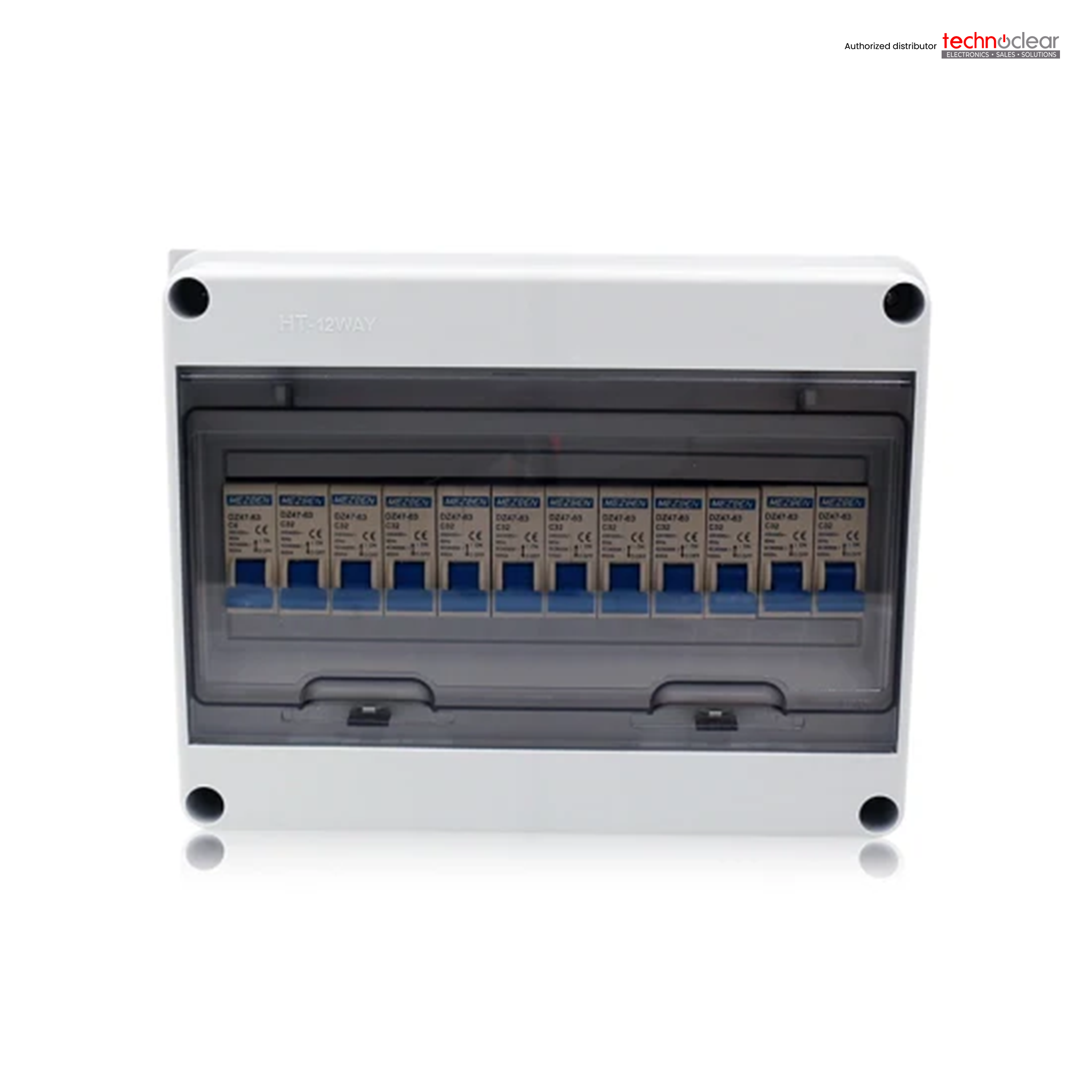 12 WAYS DISTRIBUTION BREAKER BOX