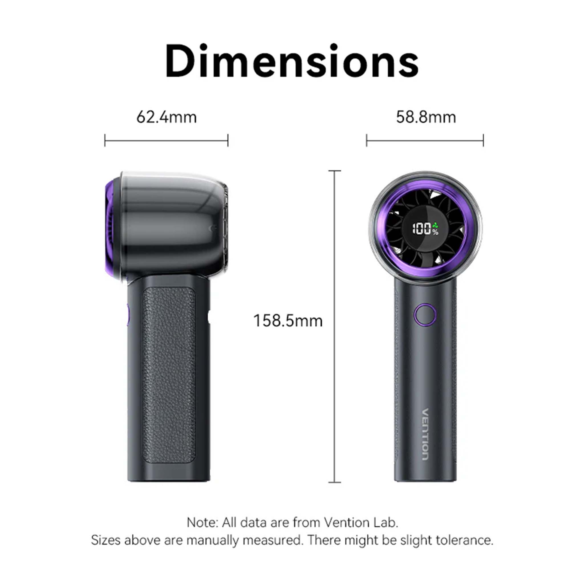 VENTION PBAN0 HANDHELD HIGH SPEED FAN
