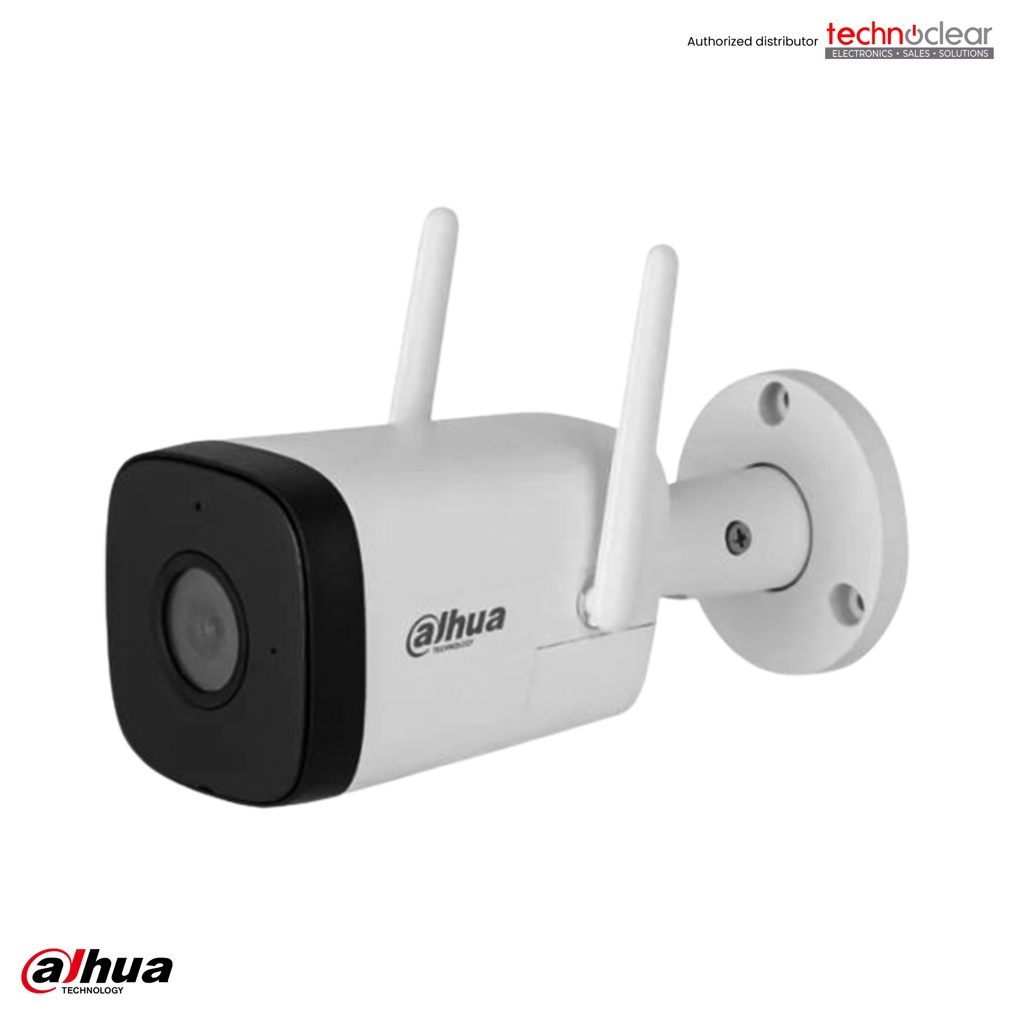 DAHUA DH-B200-I IR Bullet 2MP Fixed lens 2.8 Dual-antenna Wi-Fi Camera,2.4Ghz, Motion detection, Video Tampering, Two-way talk H.265, Motion Detection, IP67 Weatherproof, up to 256gb and DMSS App