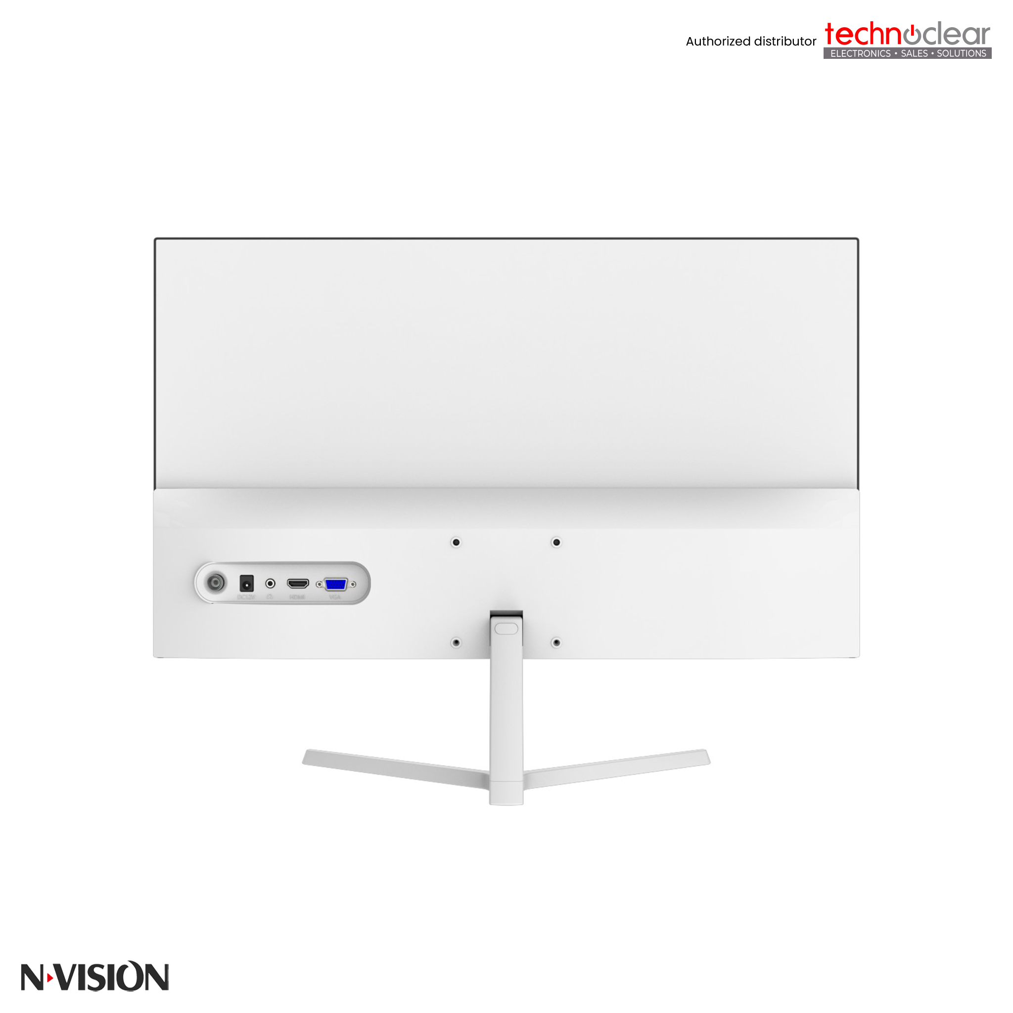 NVISION N2755PRO-W, 27" FHD 100HZ IPS MONITOR, FRAMELESS (WHITE)