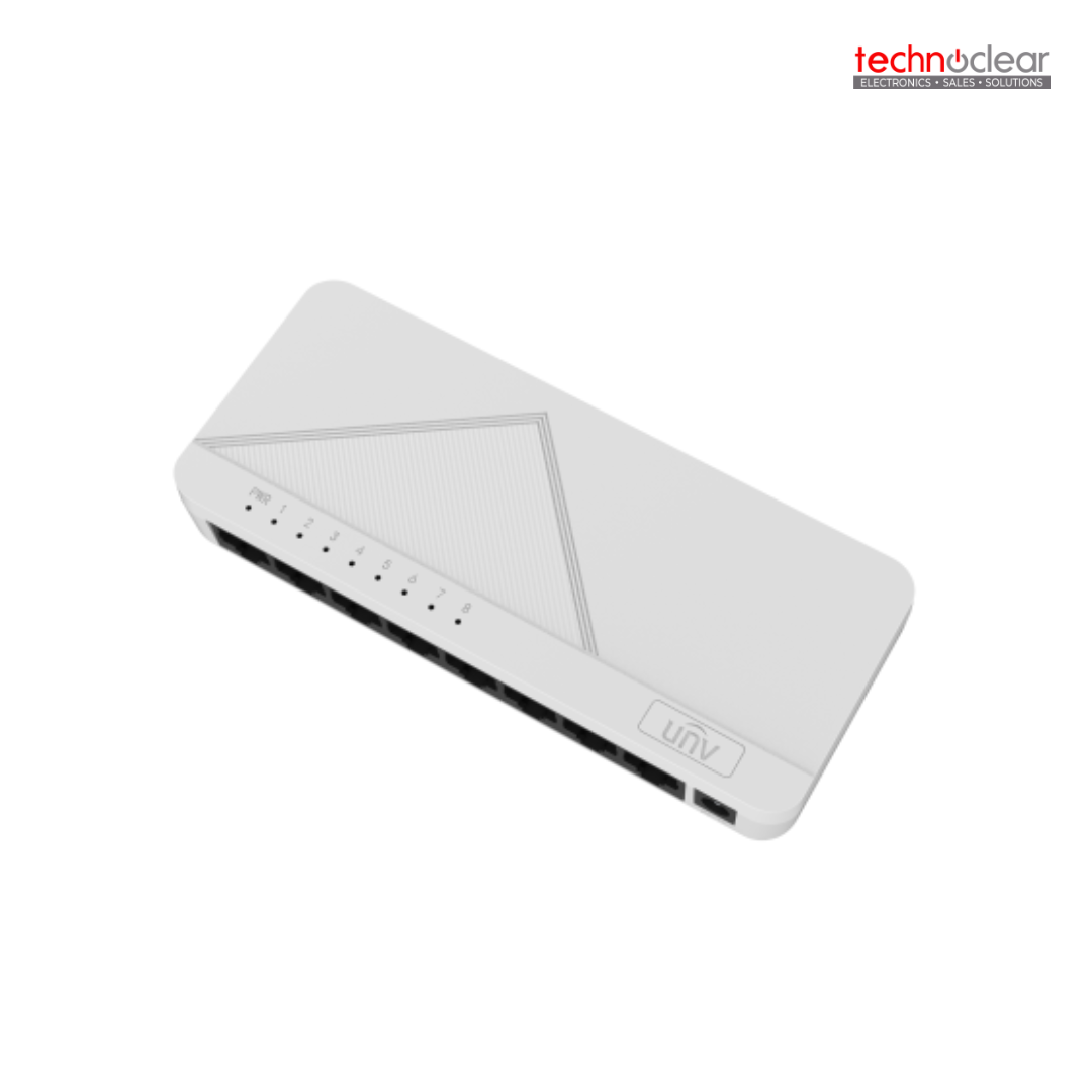 UNIVIEW NSW1010-8GT-IN 8-PORT GIGABTI PLASTIC SHELL SWITCH