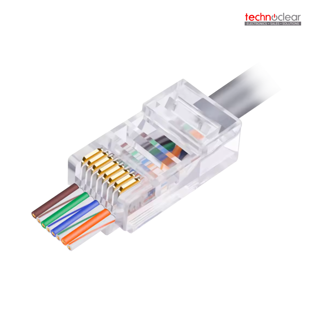 XINTYLINK EZ RJ45 UTP CONN CAT6 CONNECTOR XTL-6C025 (PASSTHRU)