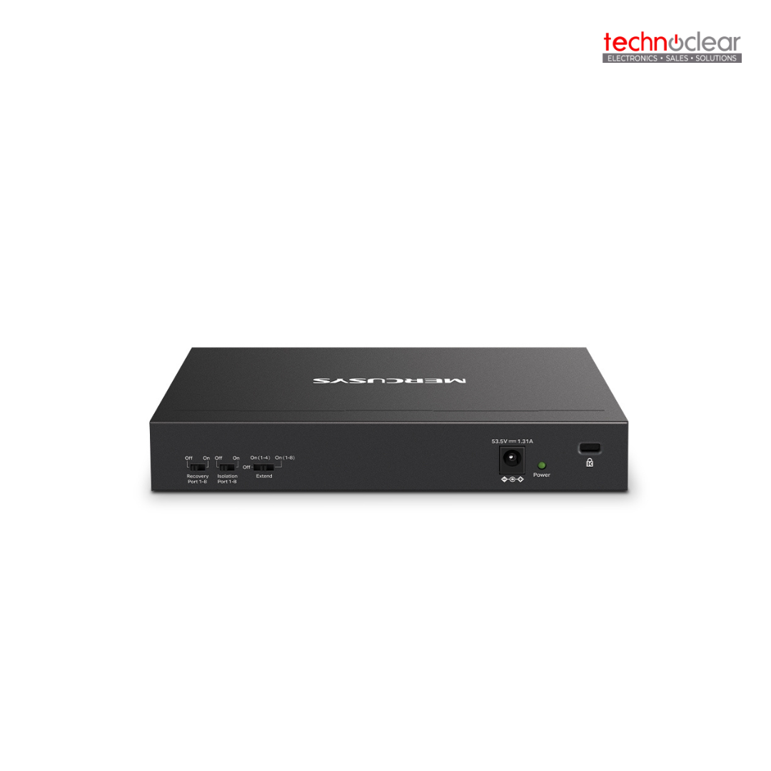 MERCUSYS MS110P (NV) V1.010-Port 10/100Mbps Desktop Switch with 8-Port PoE