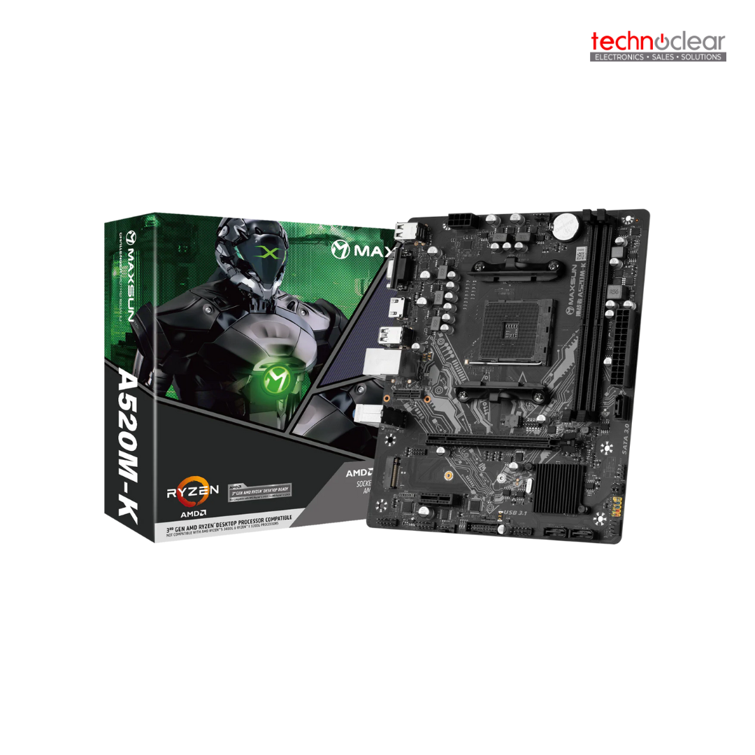 MAXSUN MS-CHALLENGER RYZEN A520M-K (AMD MOTHERBOARD)