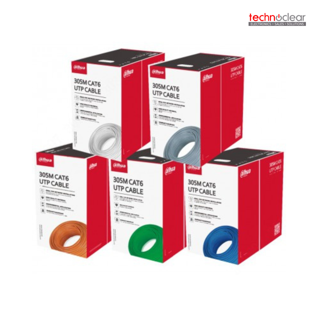 DH-PFM920I-6UN1-C //PFM9201-6UN-C / DH-PFM920I-6UN-N / PFM922I-6UN-C DAHUA CAT6 UTP 305M/BOX