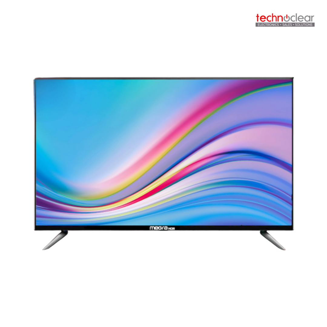 MEGRA HDR 50" 4K UHD SMART LED TV WITH BLUETOOTH 5.0 ANDROID 11.0 BUILT-IN LOUD SPEAKER - NETFLIX, HDR, WEB BROWSER, MOBILE SCREEN MIRRORING, YOUTUBE DOLBY DIGITAL