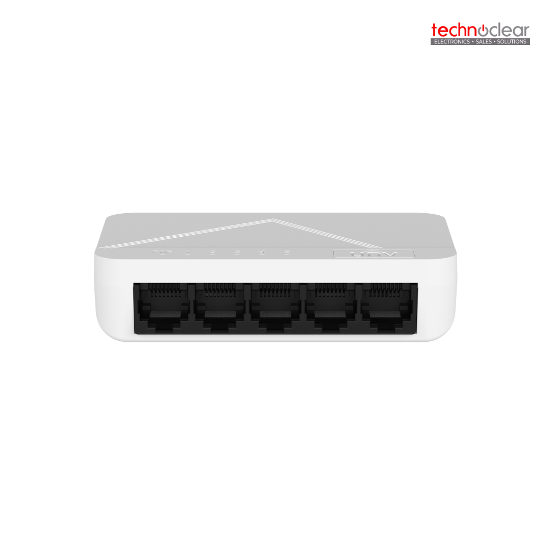 UNIVIEW NSW1010-5GT-IN 5-PORT GIGABIT PLASTIC SHELL SWITCH