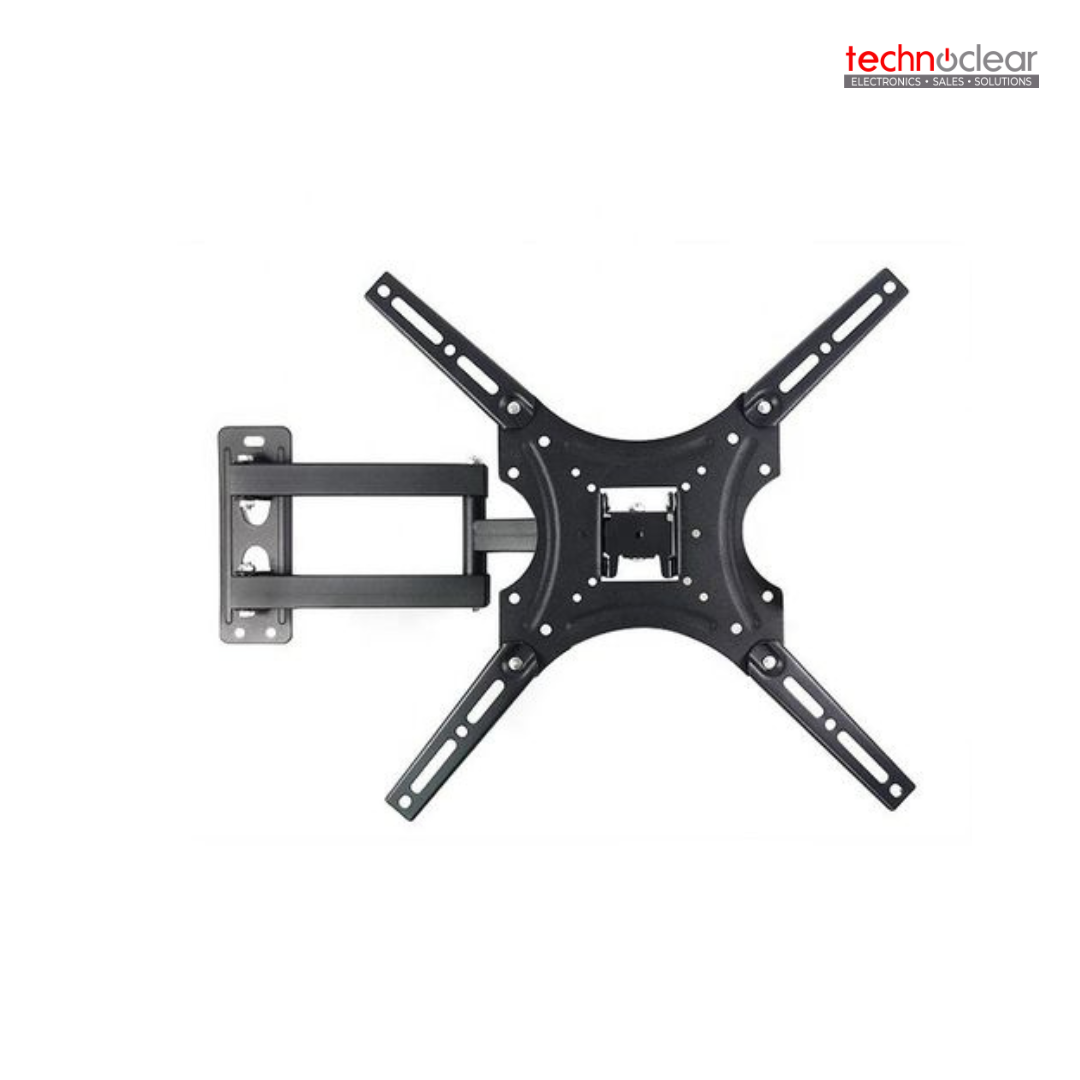 HDL-117B-2 SWIVEL LED/LCD PLASMA WALL MOUNT 14" - 55" FLAT TV PANEL - 50KG BRACKET CAPACITY