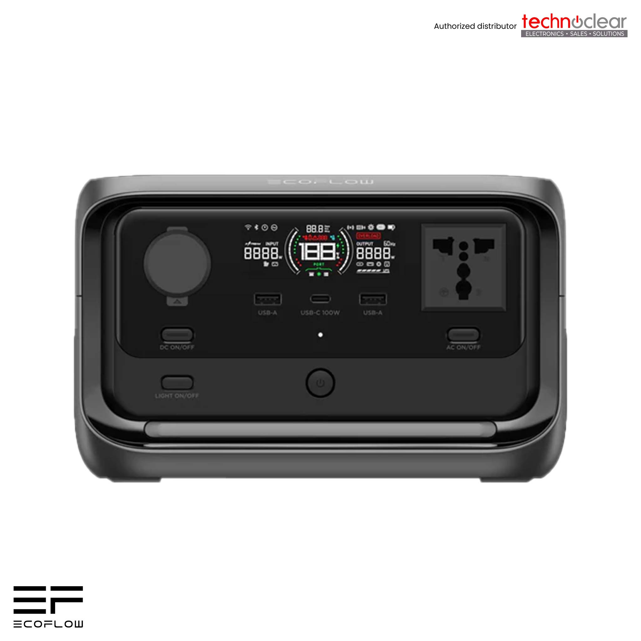 ECOFLOW RIVER 3 PLUS (2) - INTL // 1PC - EXTRA BATTERY 300 // 1PC - RIVER 3 PLUS BAG