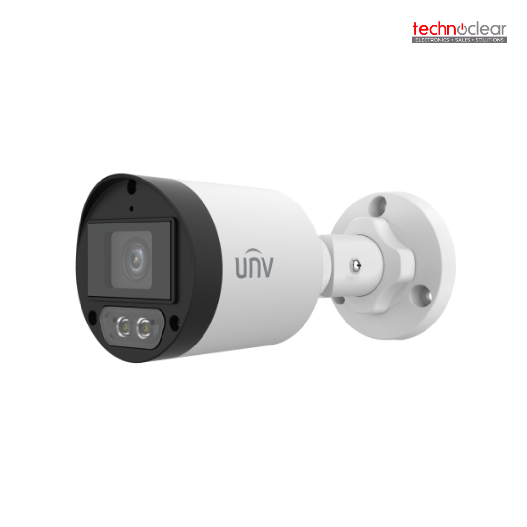 UNIVIEW UAC-B125-AF28M-W 5mp Color Hunter HD Fixed Mini Bullet Bullet Analog Camera with Mic