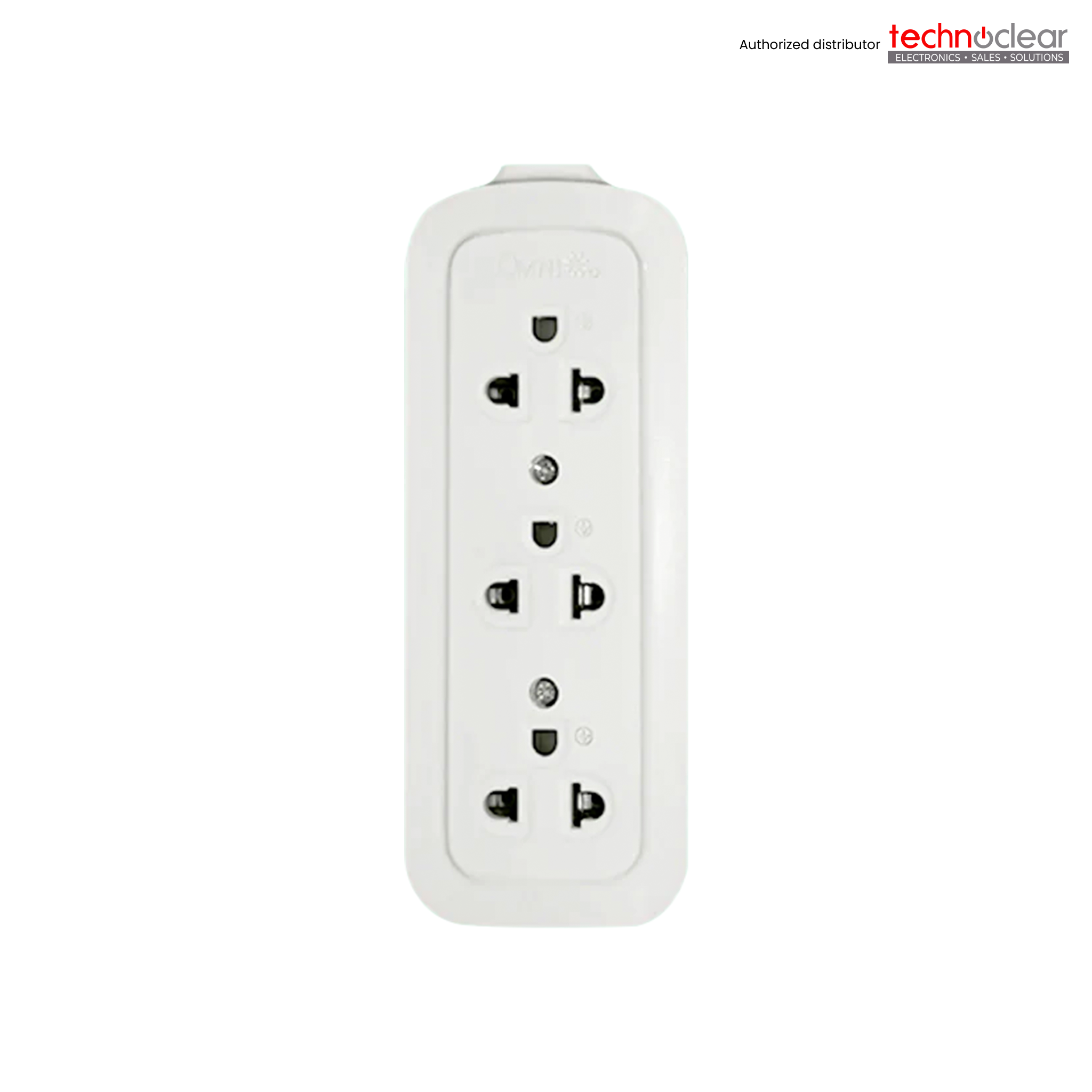 3 GANG OUTLET WITH GROUNDING