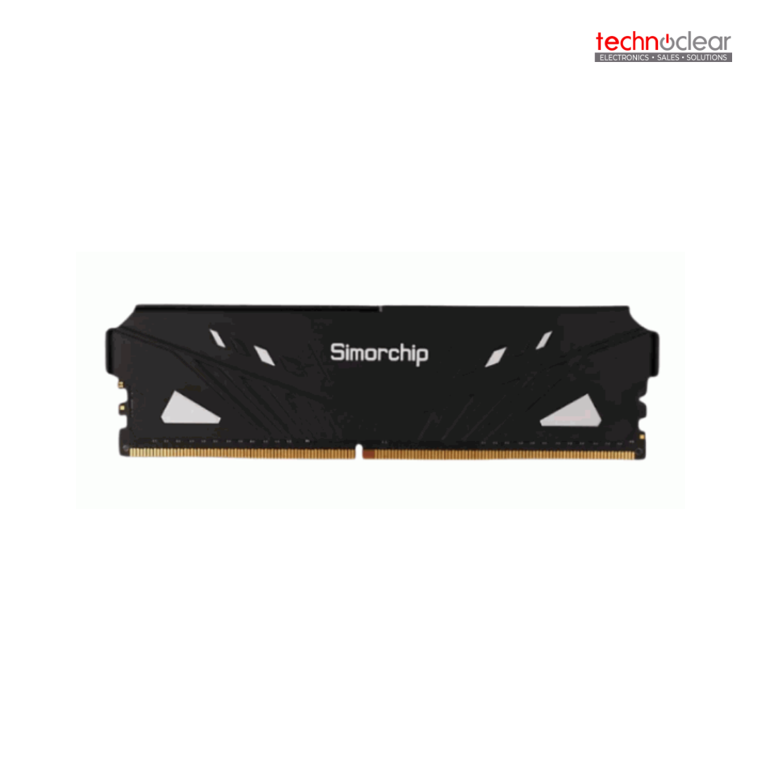 SIMORCHIP NX-1 PC DDR4 8GB 3200MHZ WITH HEATSINK PART NO. SMC08G8U4E32NX-1
