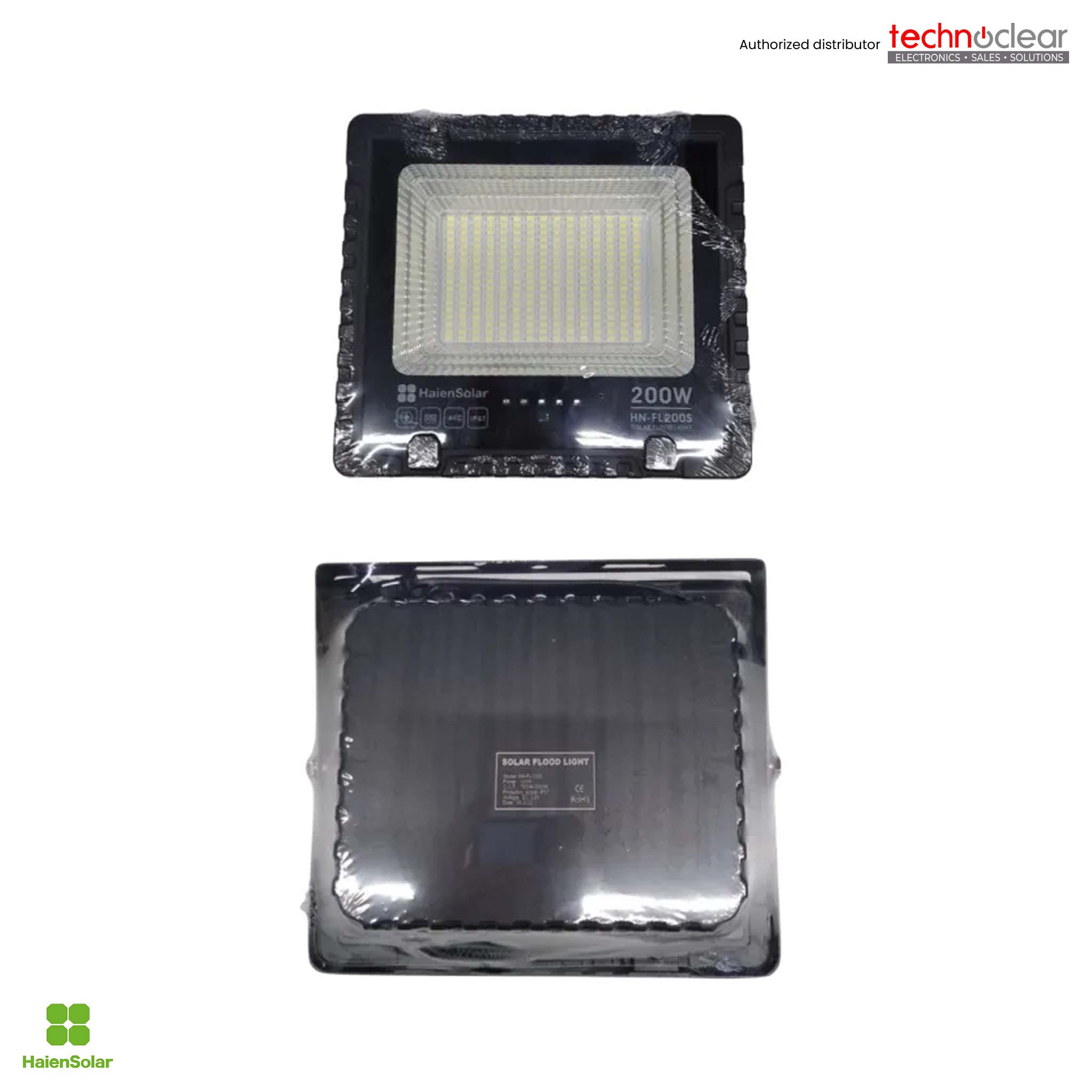 HN-FL200S SOLAR FLOOD LIGHT 200W