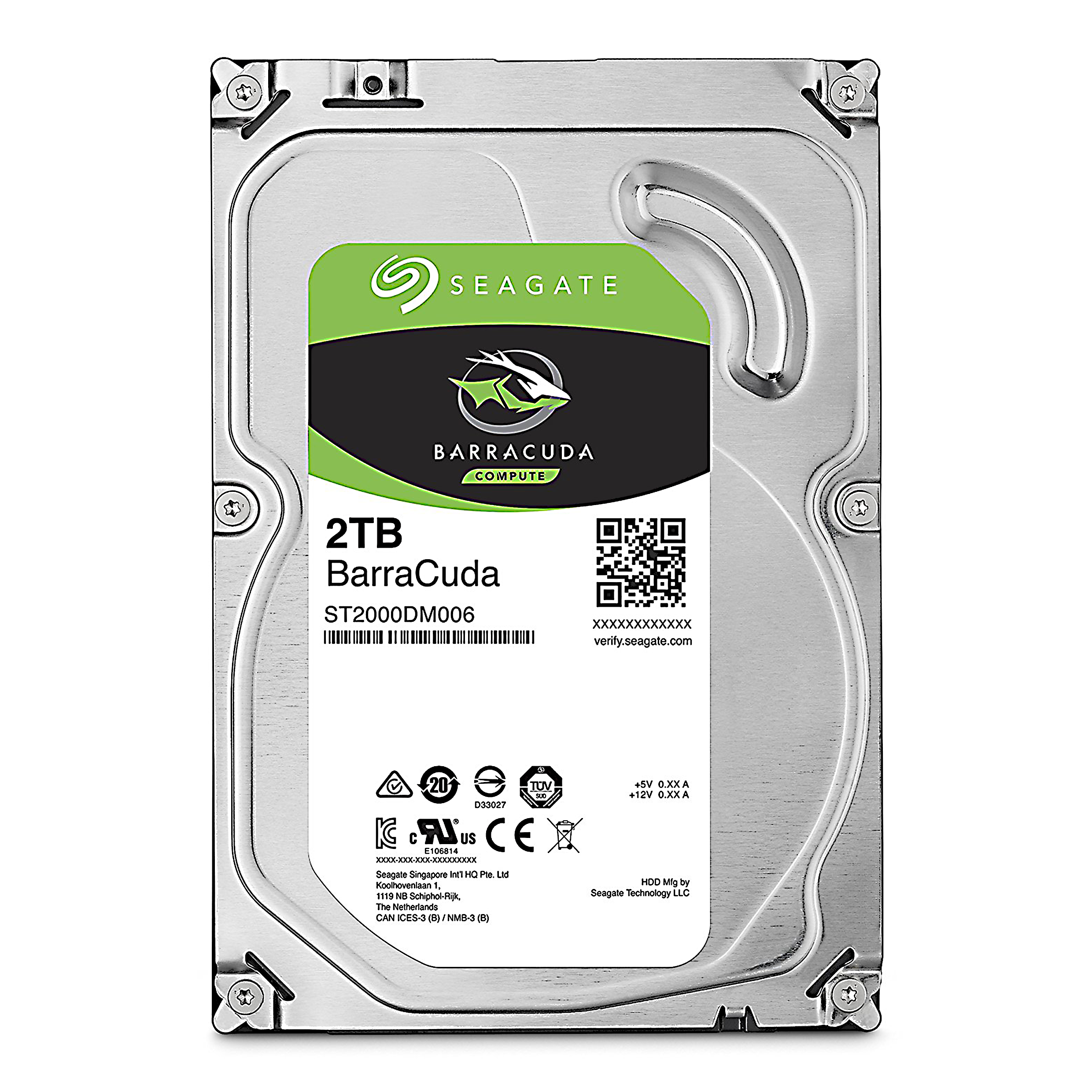 SEAGATE -HARDDISK SKYHAWK BARRACUDA 2TB SATA