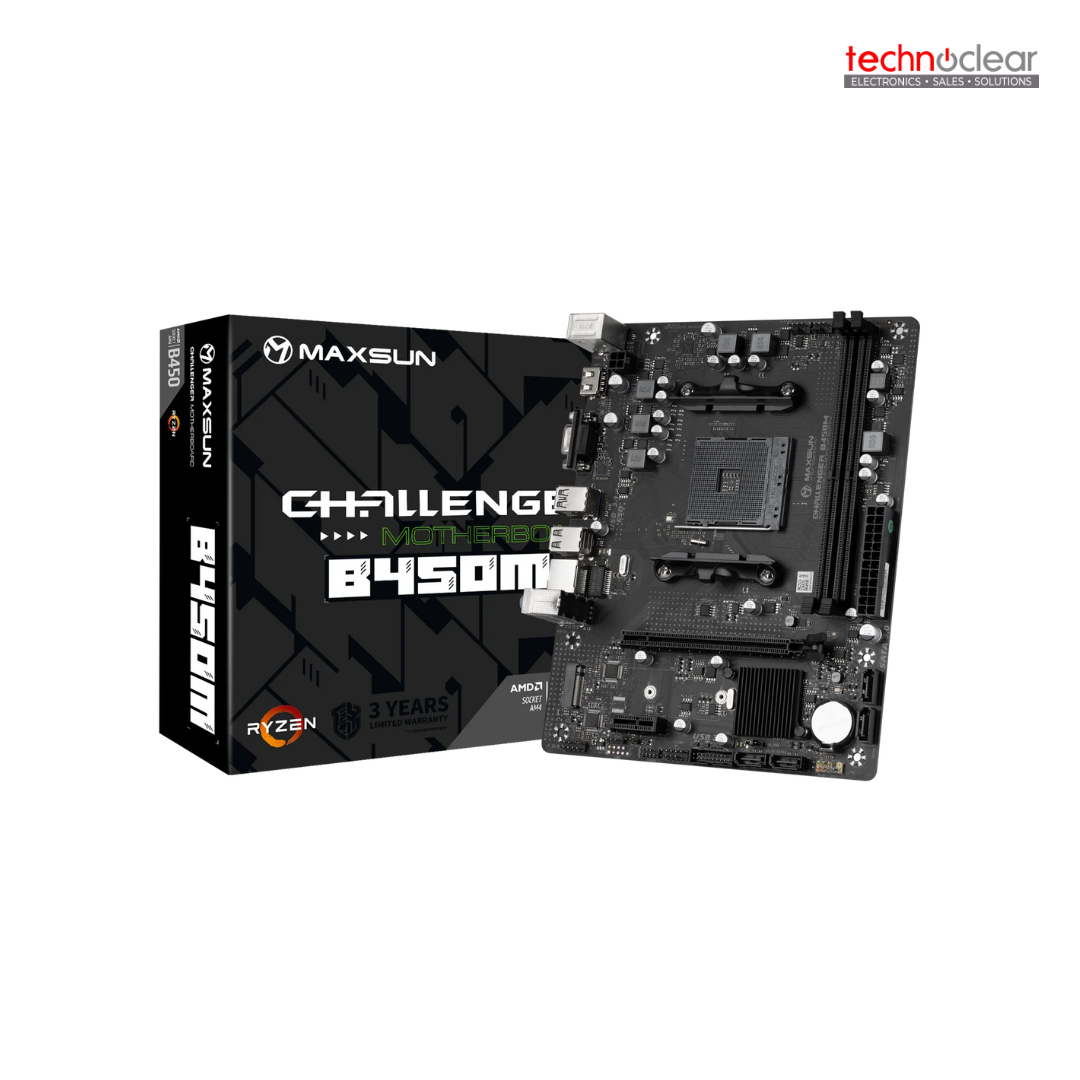 MAXSUN MS-CHALLENGER B450M (AMD MOTHERBOARD)
