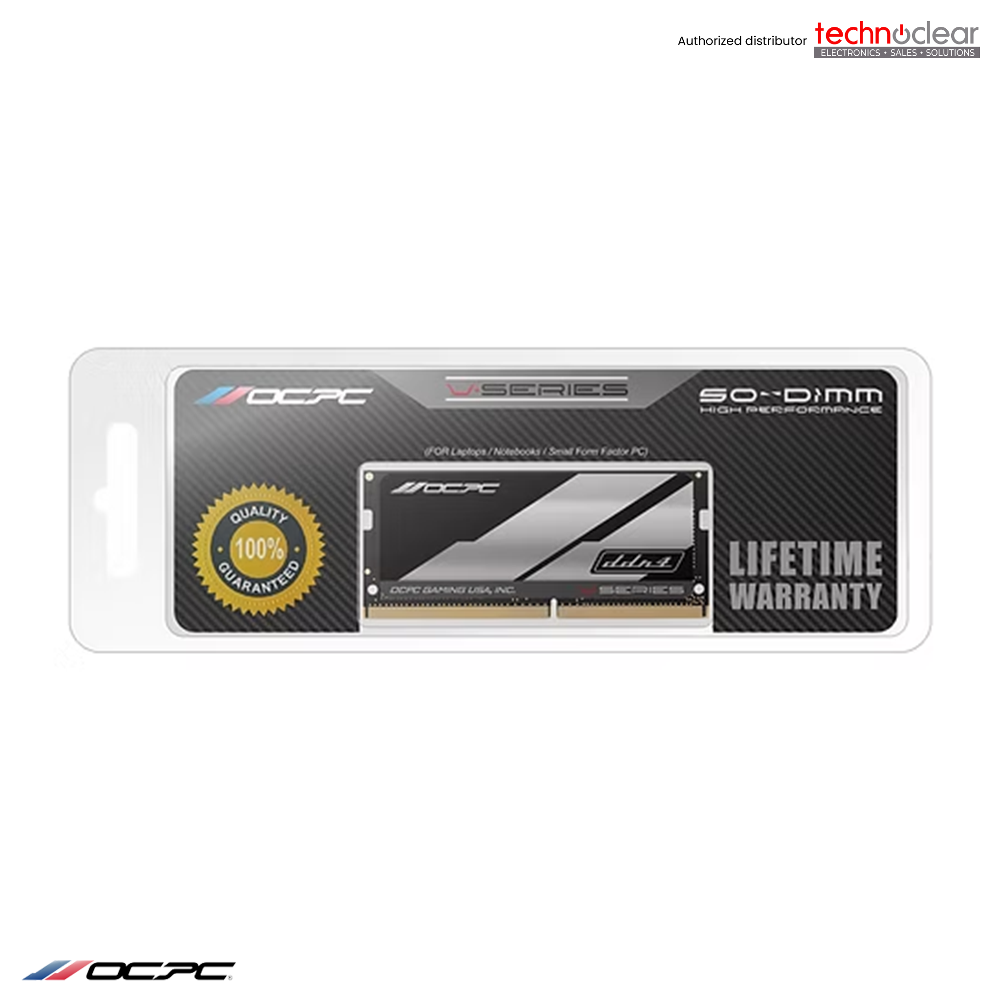 OCPC V-SERIES 16GB DDR4-3200MHZ C22 MEMORY MODULE SODIMM