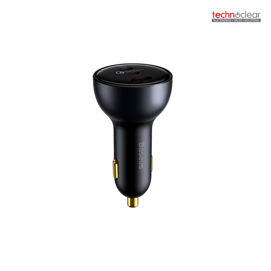 BASEUS 160W QUALCOMM QUICK CHARGER 5.0 TECHNOLOGY MULTI PORT FAST CAR CHARGER