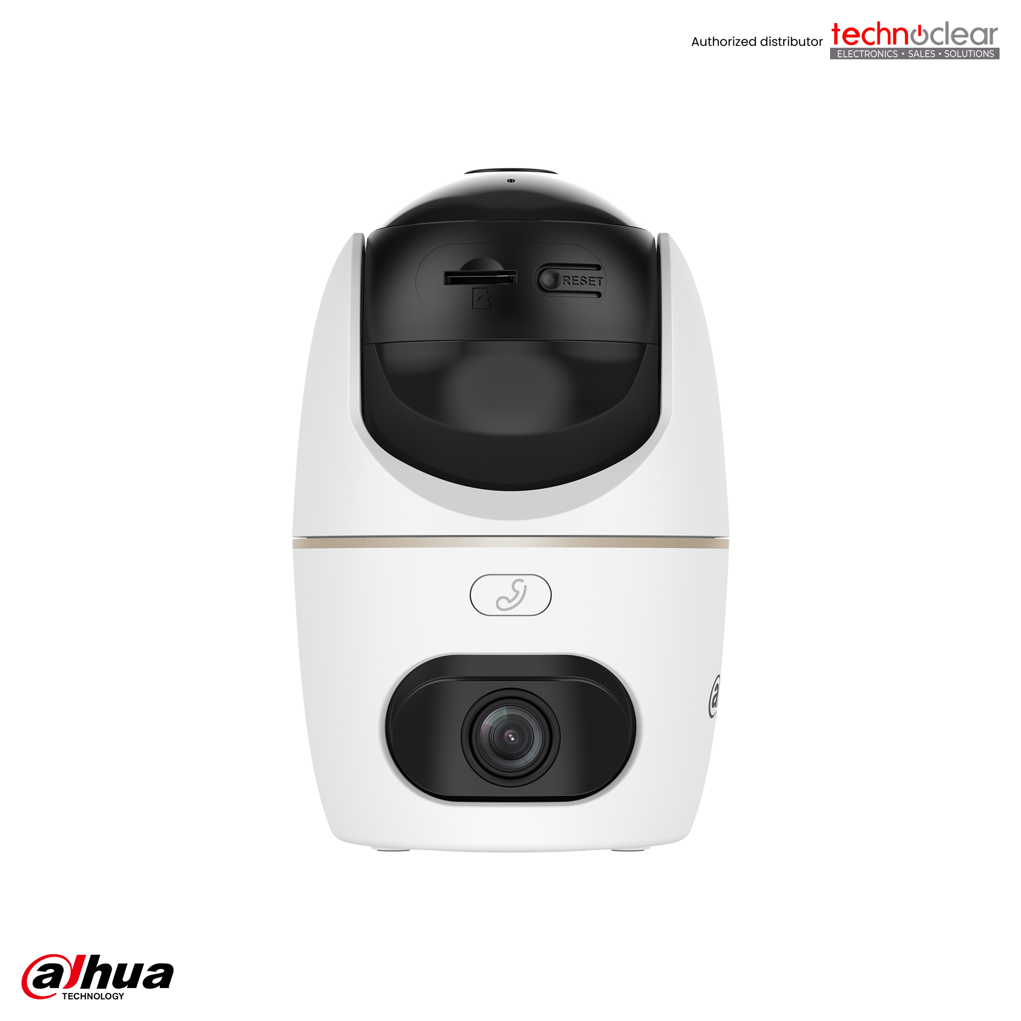 DAHUA DH-H3D-3F HERO DUAL LENS 3MP+ 3MP INDOOR Pan & Tilt Wi-Fi Camera. 2.4Ghz/5G