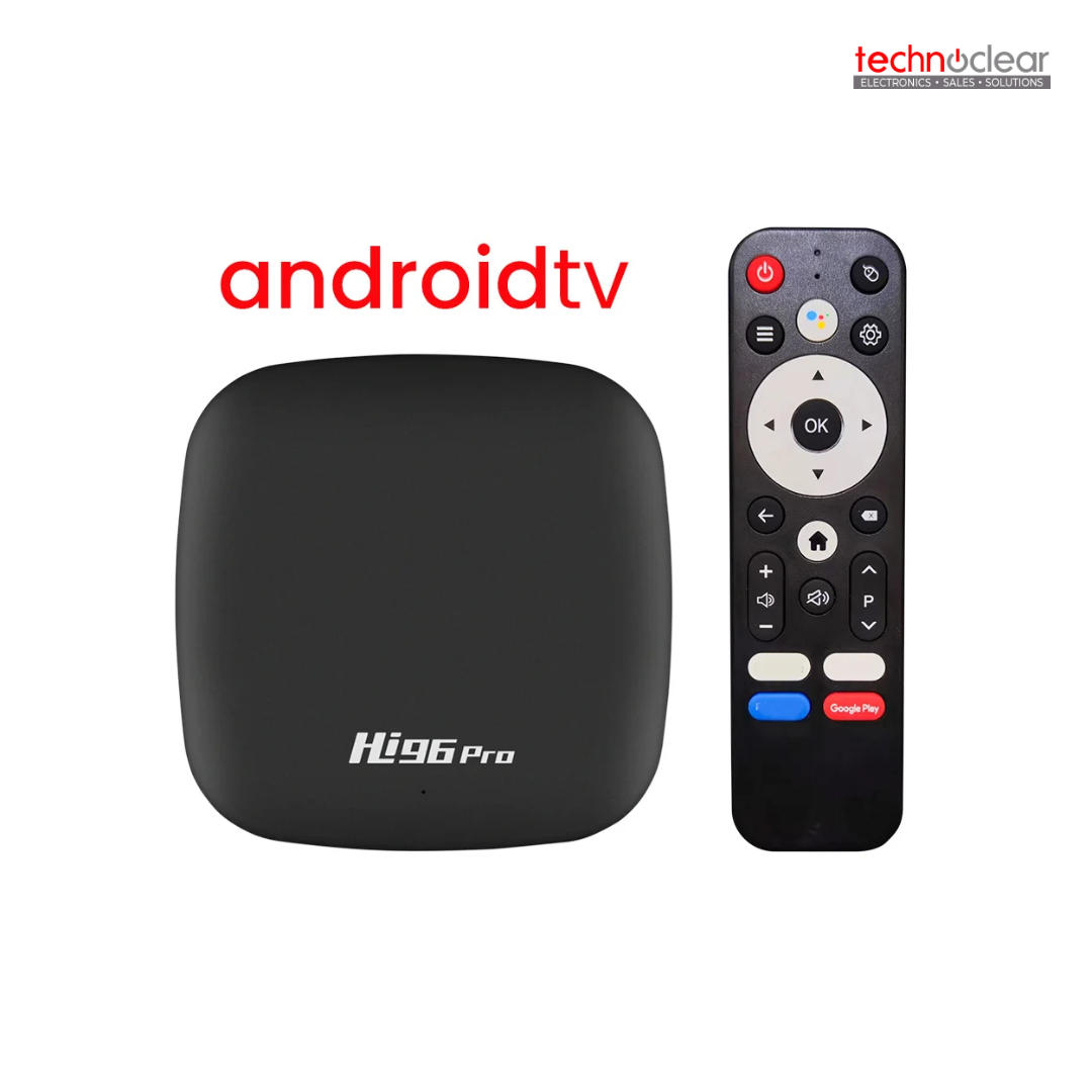 HI96 PRO 4K UHD ANDROID TV BOX, QUAD CORE, H.265 HEVC 4K 60FPS, DUAL BAND WIFI, 2GB RAM+ 8GB ROM W/1MONTH ACCESS