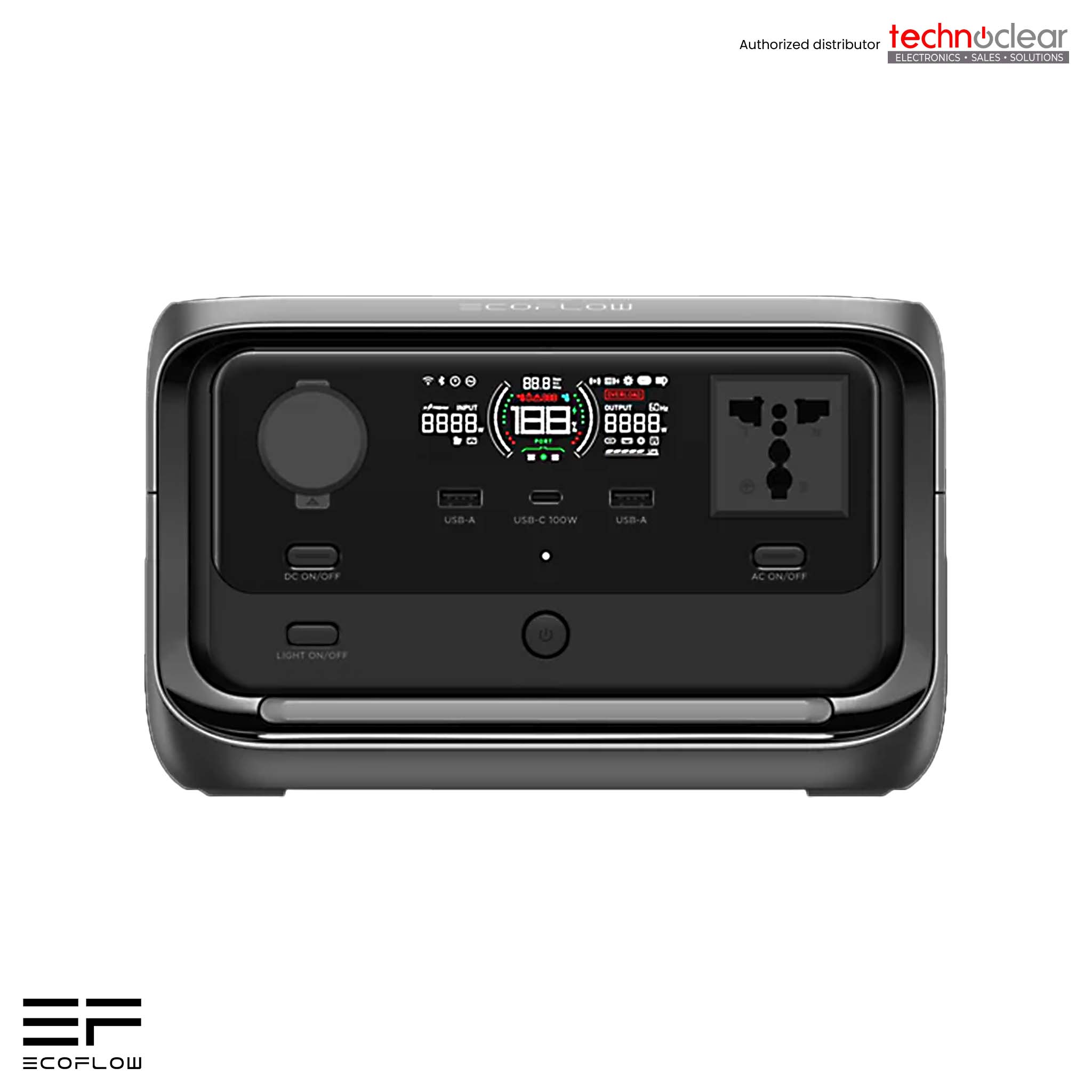ECOFLOW RIVER 3 MAX PLUS - INTL with 1*ECOFLOW RAPID POWERBANK 10000MAH/1*ECOFLOW RIVER 2 SERIES/RIVER 3/ RIVER 3 PLUS BAG