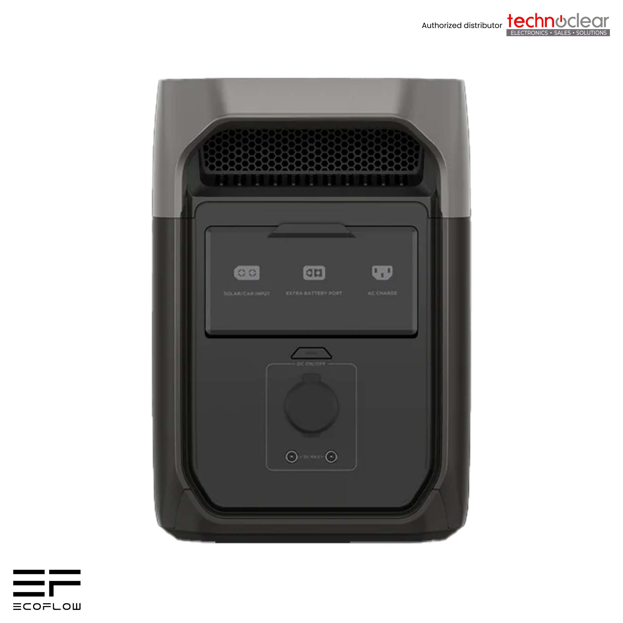 ECOFLOW DELTA 3 -EU // 1PC - ECOFLOW NEXT GEN 220W PORTABLE SOLAR PANEL (SINGLE FACE) // 4PCS - ADAPTOR INTERNATIONAL EU/KR SOCKET - GRAY (FLAT) - N/A