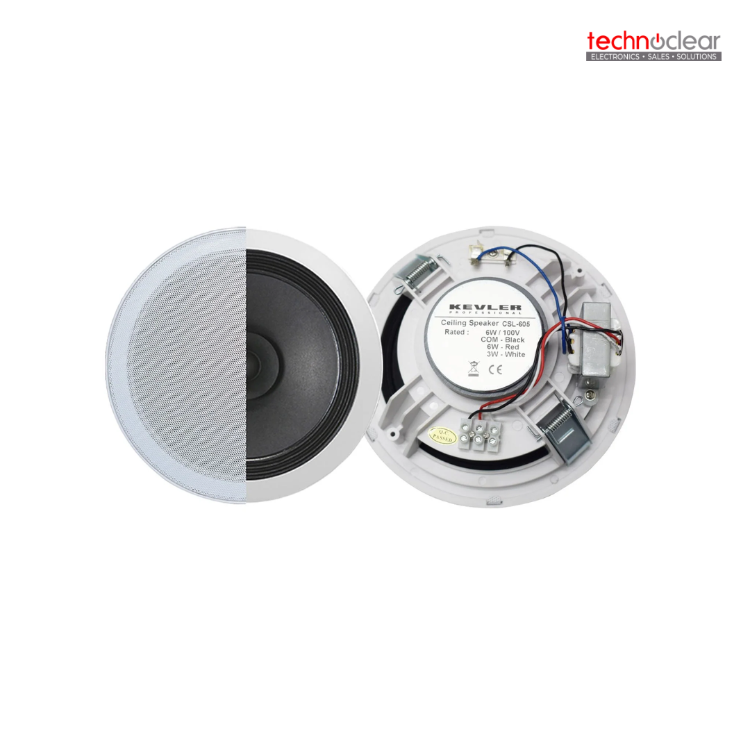 KEVLER CSL-605 6" CEILING SPEAKER WITH TAPPING 3W & 6w