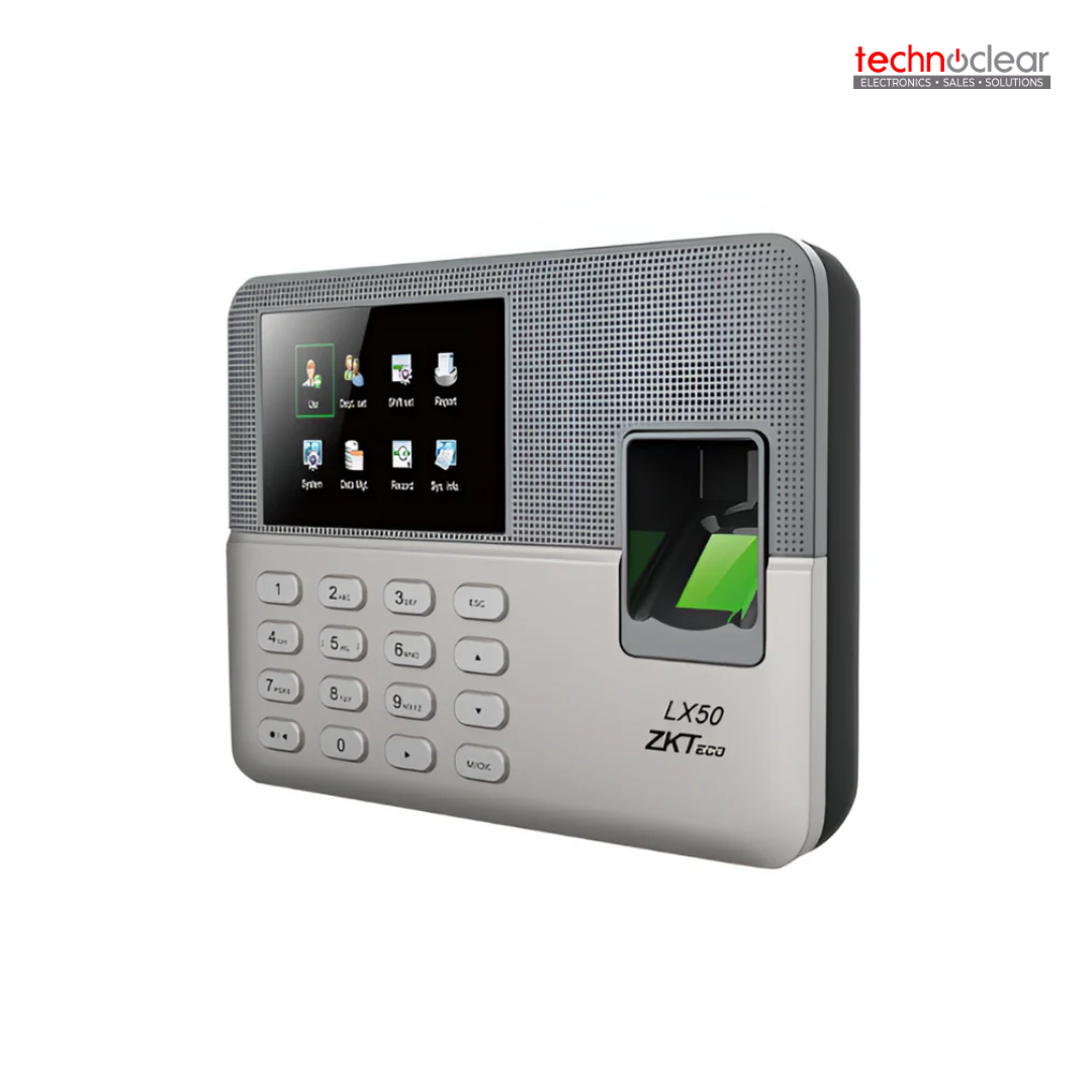 ZKTECO LX50 / TIME ATTENDANCE / FINGERPRINT 500 USERCAP 500 RECORD CAP