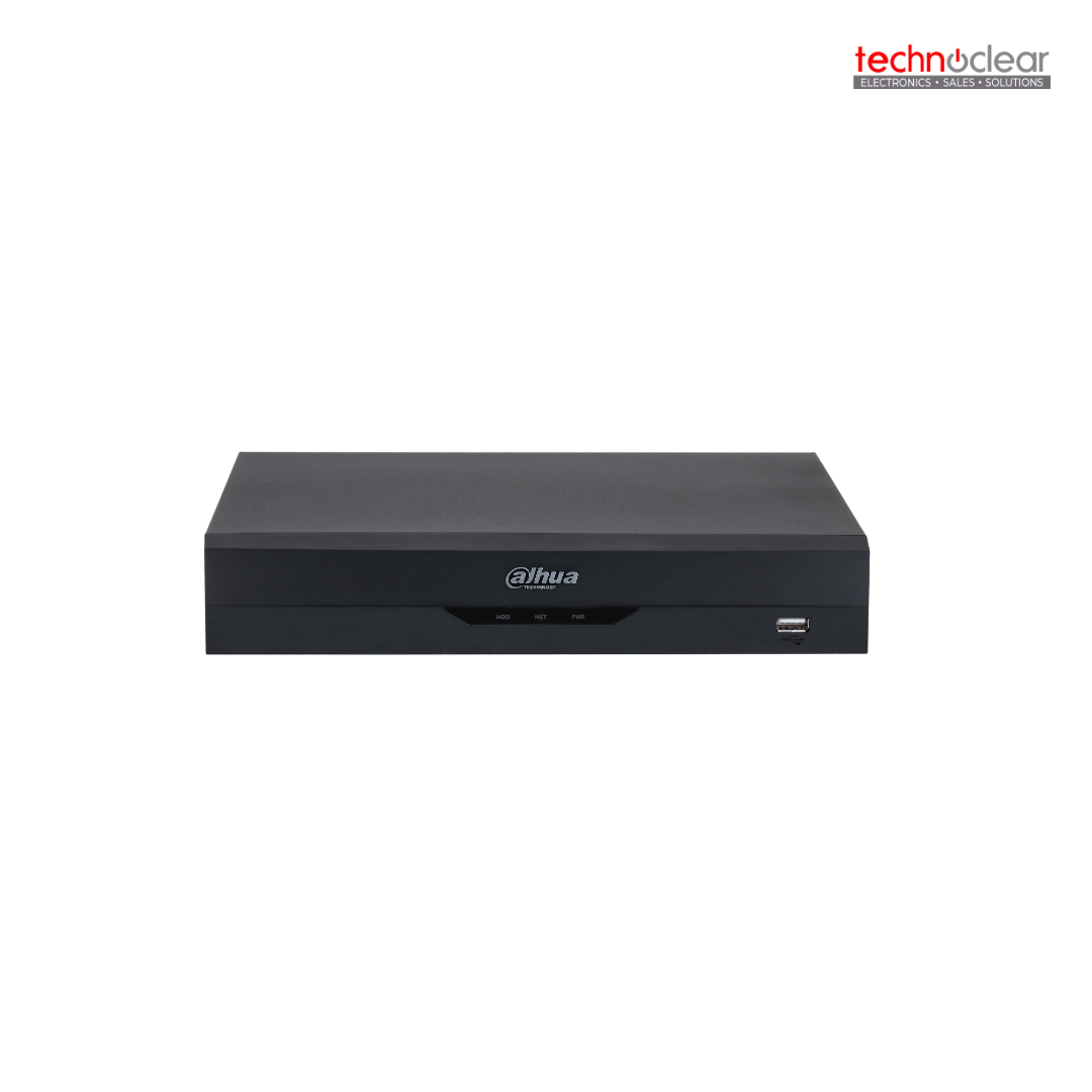 XVR4104HS-I H.265+, HDCVI/AHD/TVI/CVBS/IP video inputs, 4Ch 1080P Analog Input, 1080N/720P Recording, Full-channel AI-Coding, Max 5 chS IP camera inputs, each channel up to 2MP, Up to 4 chs video stream analog SMD Plus, Supports 1 SATA HDD, up to 6 TB