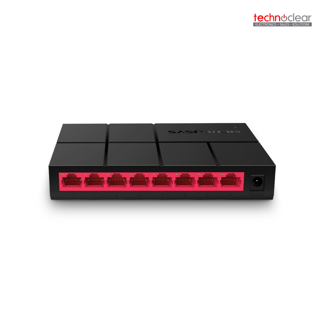 MERCUSYS MS108G (EU) 8 PORT 10/100/1000Mbps DESKTOP SWITCH