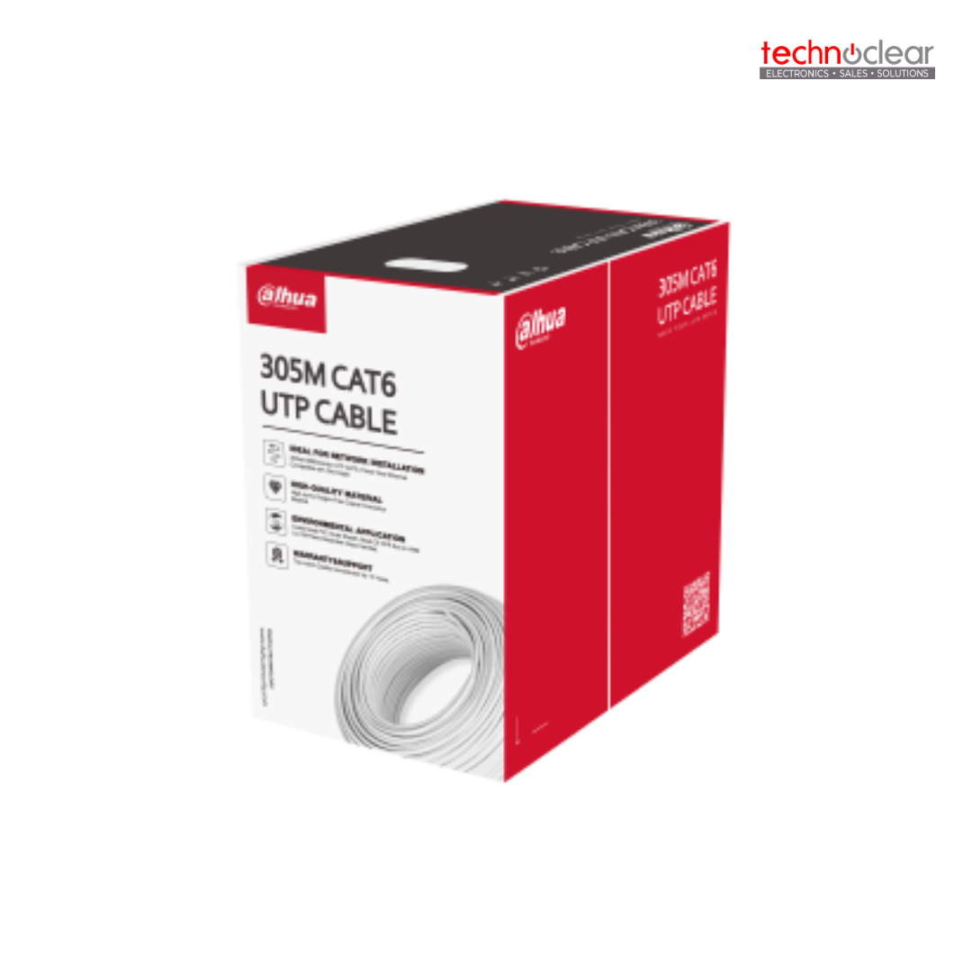 DH-PFM920I-6UN1-C //PFM9201-6UN-C / DH-PFM920I-6UN-N / PFM922I-6UN-C DAHUA CAT6 UTP 305M/BOX