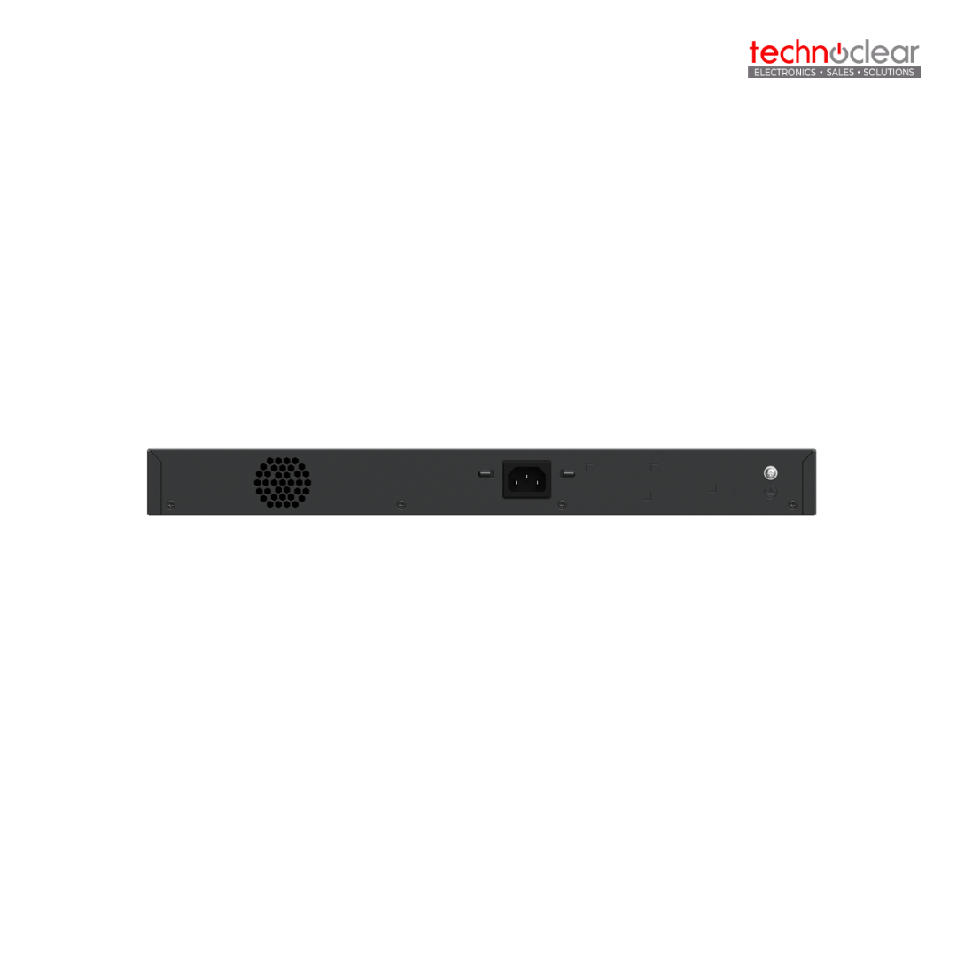 RUIJIE RG-ES228GS-P 28-PORT GIGABIT SMART POE SWITCH, 24 POE/POE + GIGABIT RJ45 PORTS WITH 2 GIGABIT RJ45/2 SFP UPLINK PORTS, 370W POE POWER BUDGET DESKTOP STEEL CASE