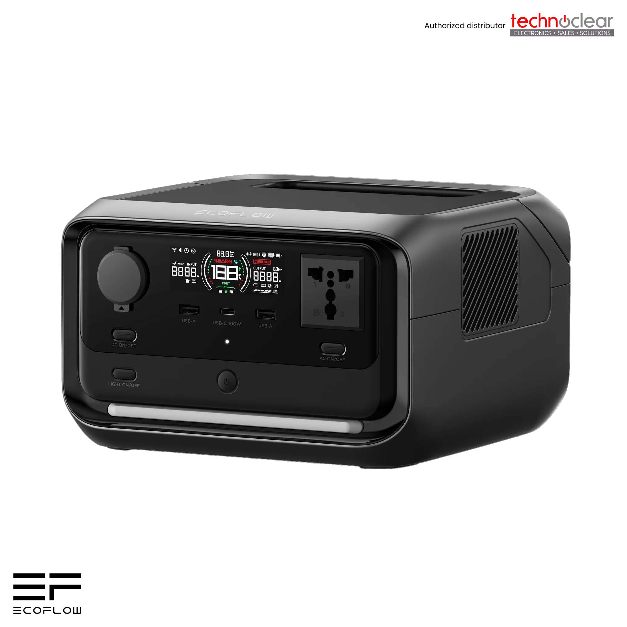 ECOFLOW RIVER 3 PLUS (2) - INTL // 1PC - EXTRA BATTERY 300 // 1PC - RIVER 3 PLUS BAG