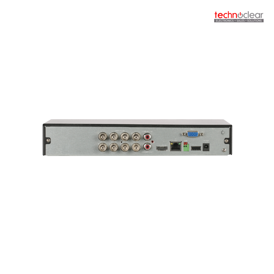 XVR4108HS-I H.265+ ,8ch 1080P Analog Input, 1080N/720P Recording, Full-channel AI-Coding, HDCVI/AHD/TVI/CVBS/IP video inputS, Max 10 channels IP camera inputs, each channel up to 6MP, Up to 8ch video stream analog SMD Plus, 1 HDD, up to 6 TB