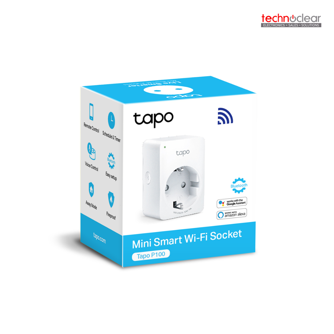 TP-LINK TAPO P100 MINI SMART WI-FI SOCKET (1-PACK)