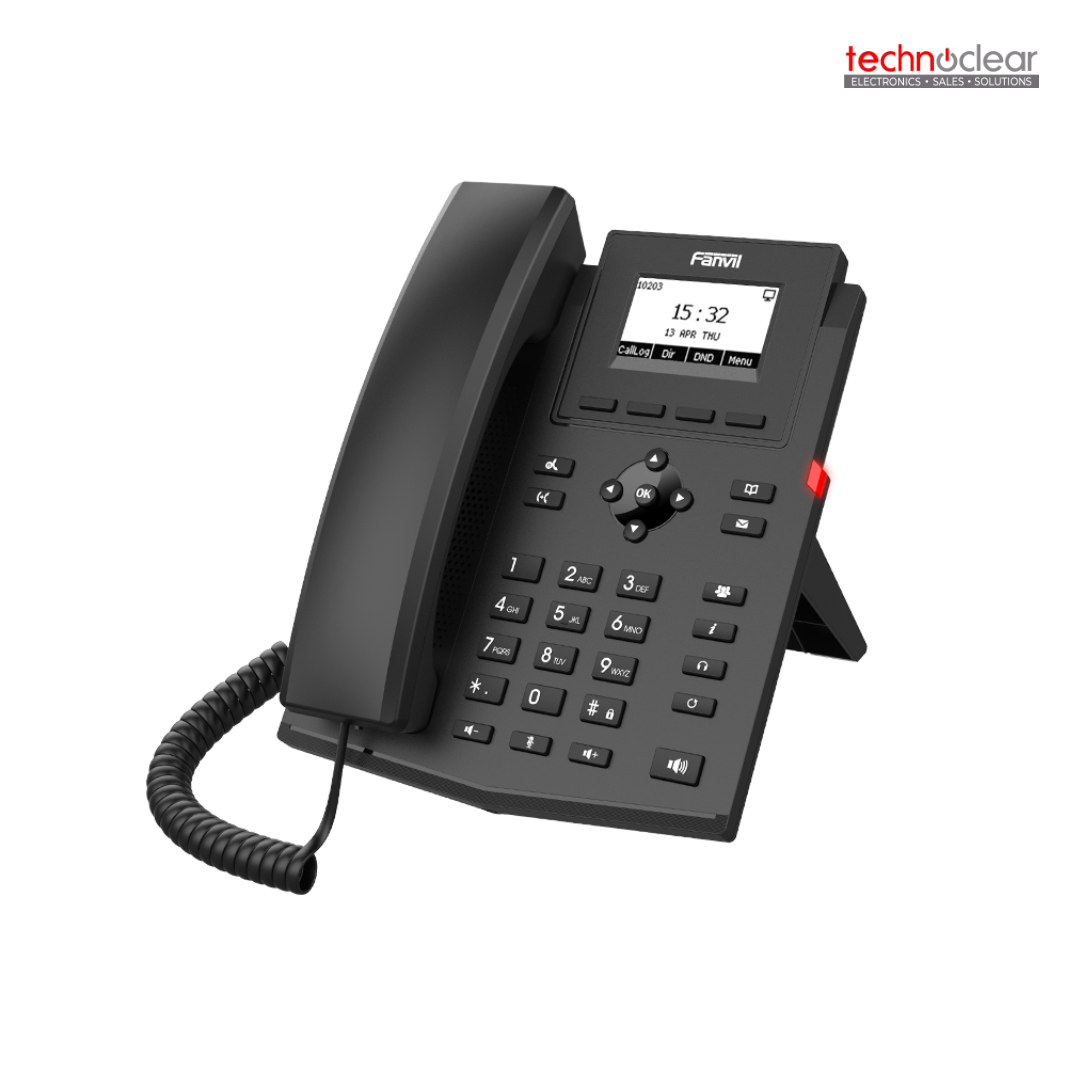 FANVIL X301W(US) 2.3 WI-FI 2 SIP LINES + LINUX + POE ENTRY LEVEL IP PHONE