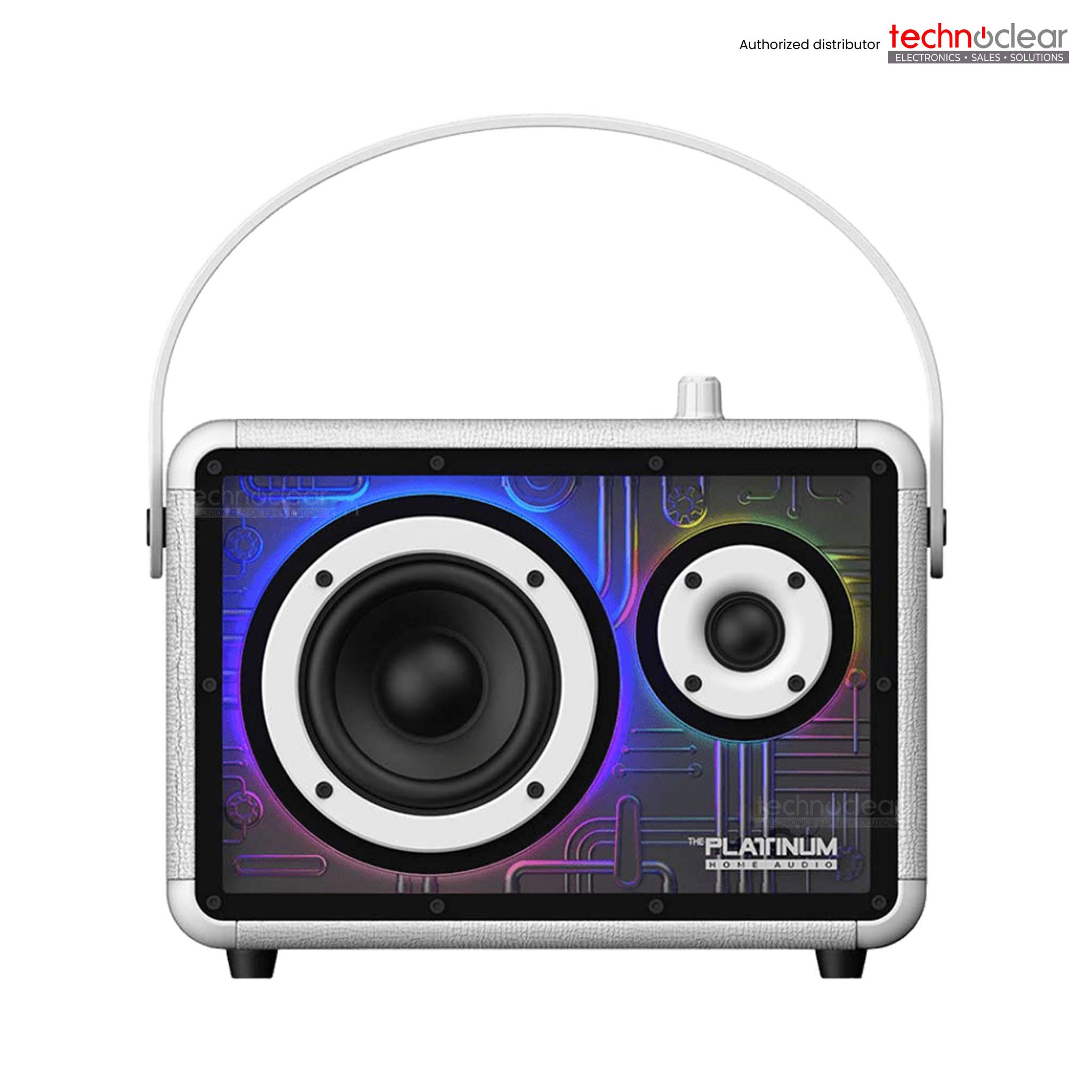 APOLLO PRO PORTABLE BLUETOOTH SPEAKER (WHITE)