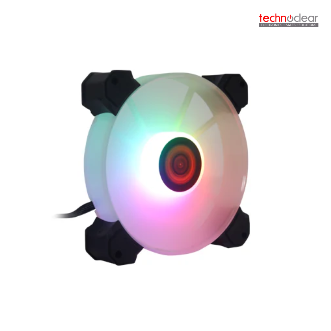 DOSS GUST X1 RGB 120MM GAMING FAN (SINGLE FAN)