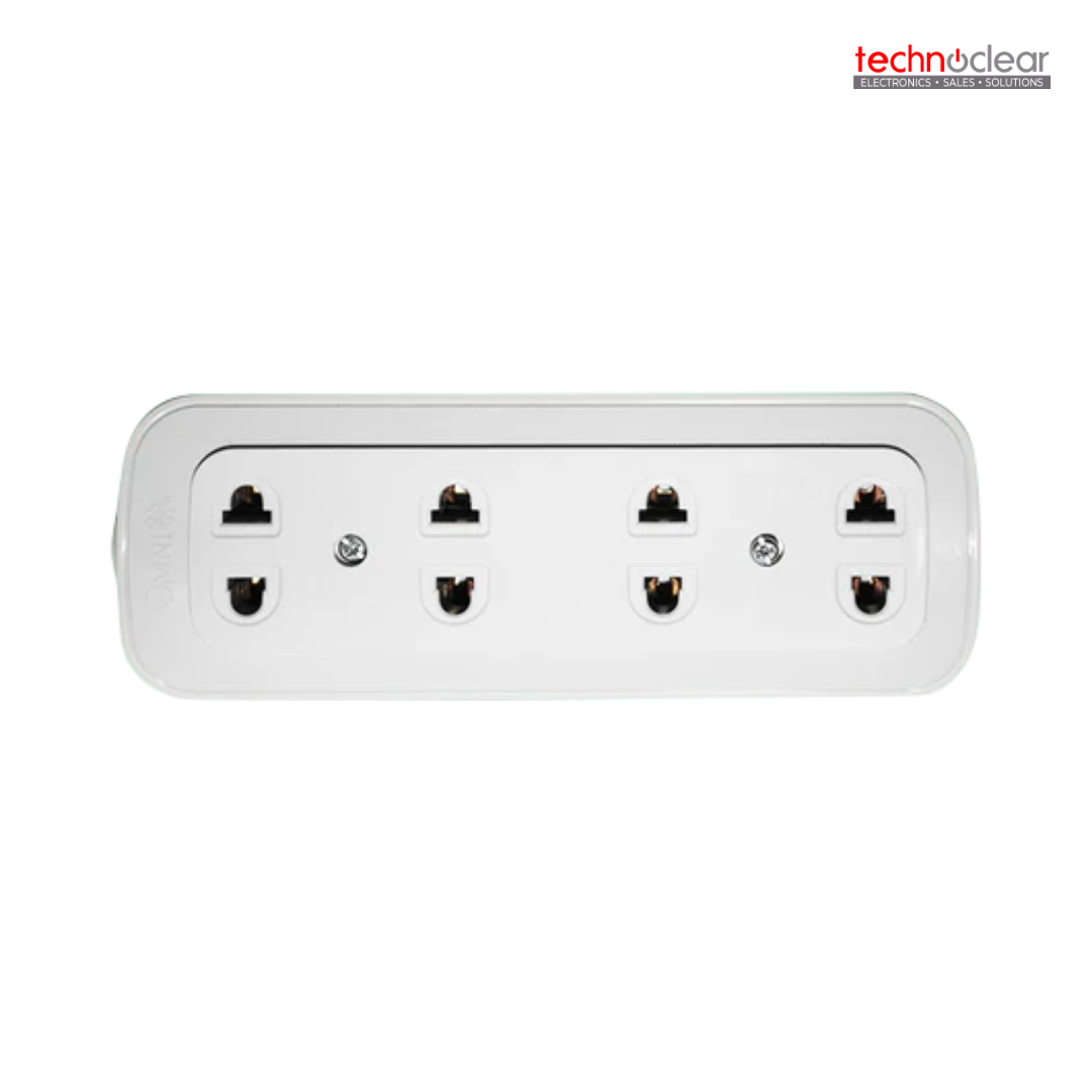 Surface Mount 4 Gang Outlet