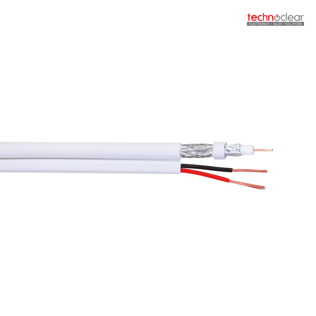 DH-PFM941I-RG6N/21 RG6+2C SIAMESE CABLE (300METER PER ROLL) sold per meter