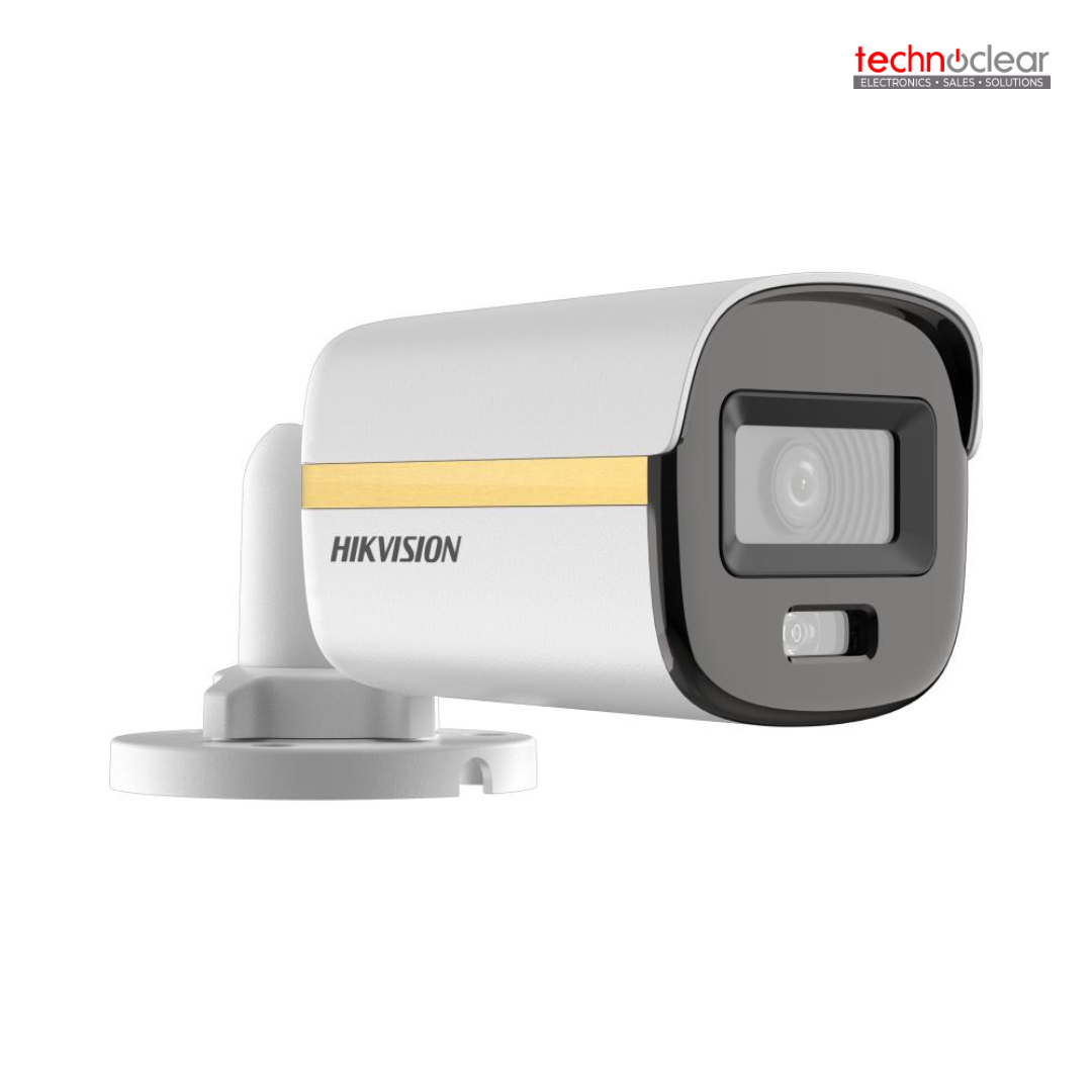 DS-2CE10DF3T-PF 2MP COLORVU FIXED MINI BULLET HDTVI CAMERA 20M IR IP67