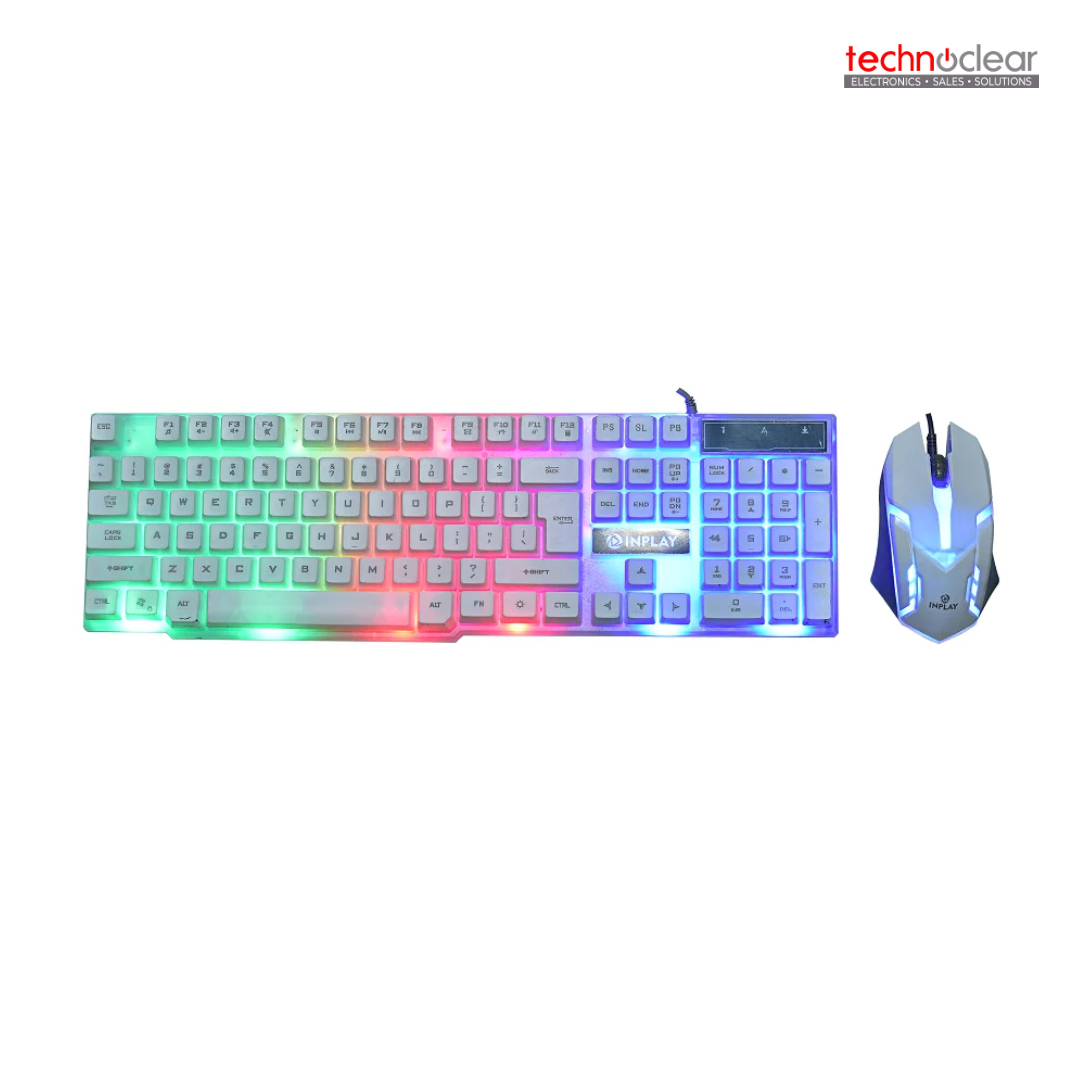 Inplay Stx200 White, Keyboard Mouse Bundle