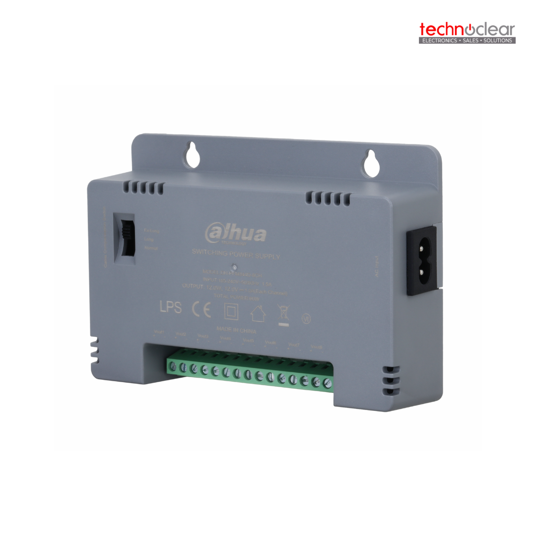 DH-PFM344D-8CH-US 60W 8-CHANNEL SWITCHING POWER SUPPLY
