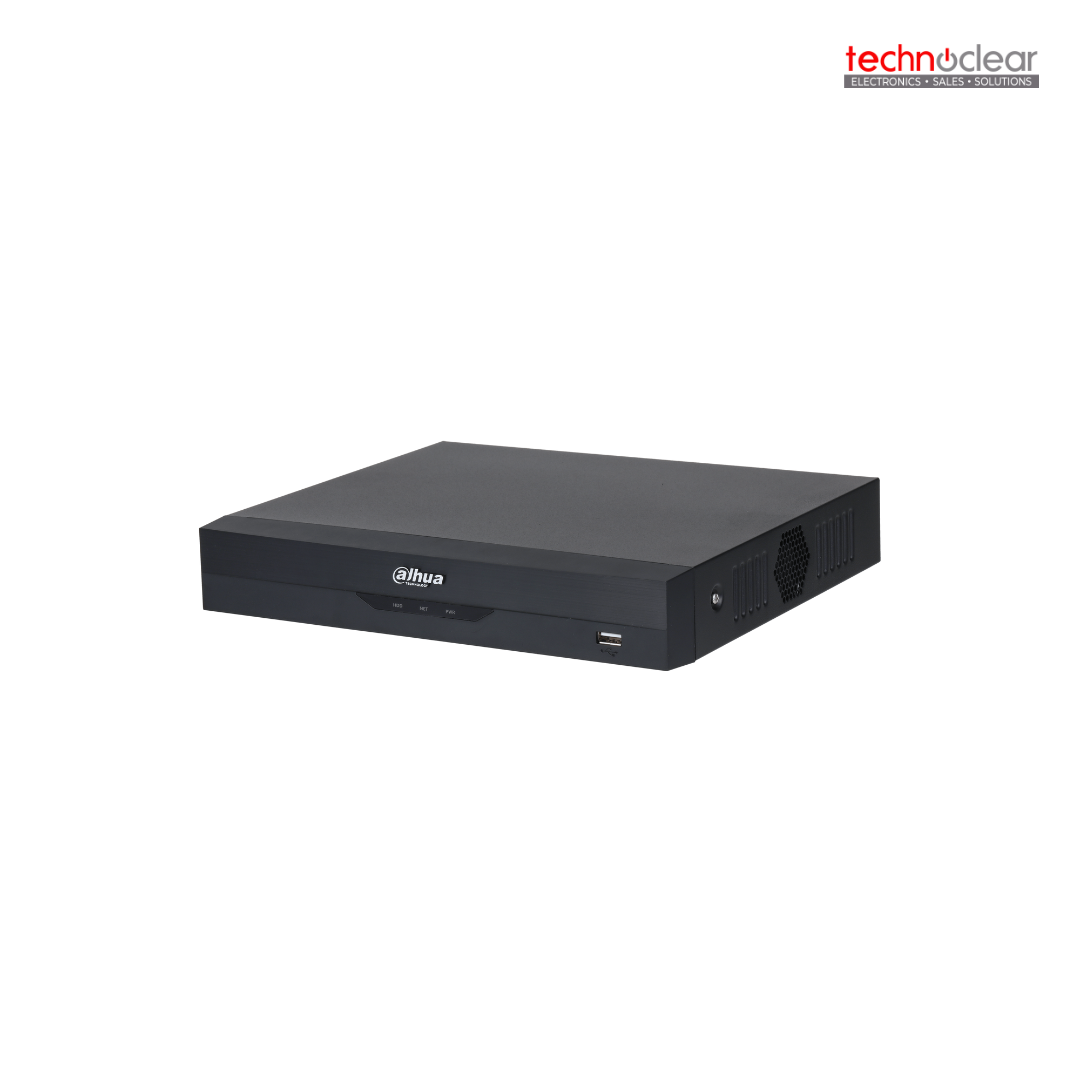 XVR4104HS-I H.265+, HDCVI/AHD/TVI/CVBS/IP video inputs, 4Ch 1080P Analog Input, 1080N/720P Recording, Full-channel AI-Coding, Max 5 chS IP camera inputs, each channel up to 2MP, Up to 4 chs video stream analog SMD Plus, Supports 1 SATA HDD, up to 6 TB