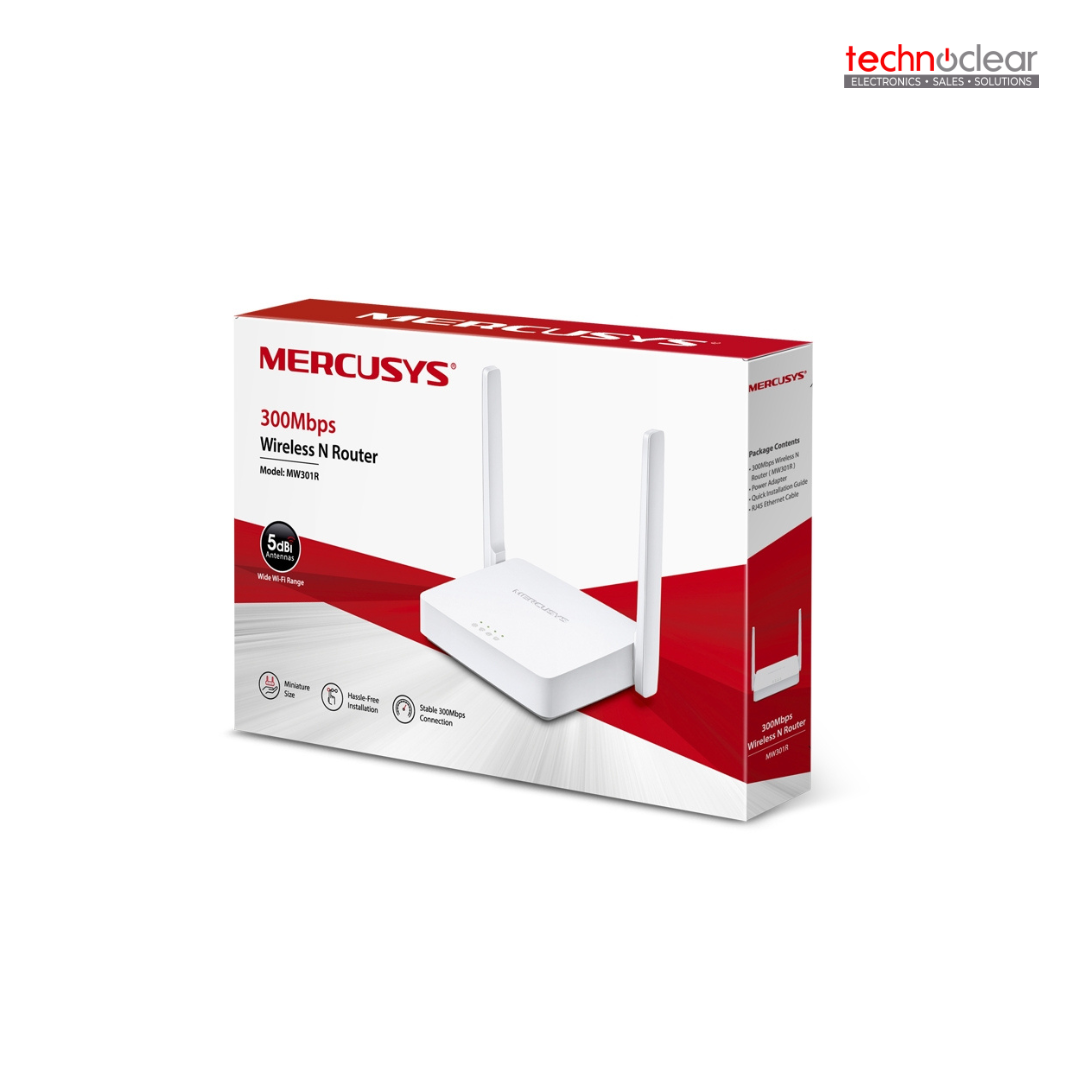 MERCUSYS MW301R (EU) V3.2 300MBPS WIRELESS N ROUTER