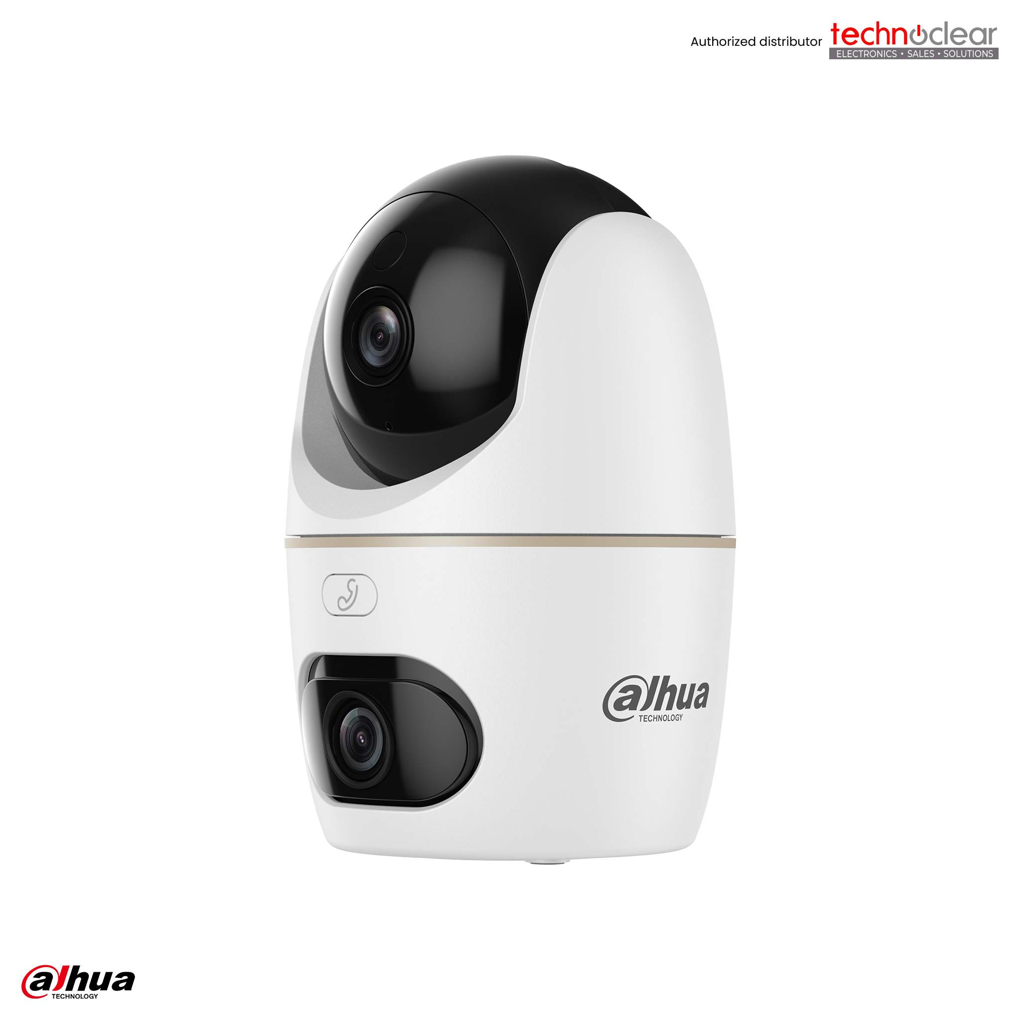 DAHUA DH-H5D-5F HERO DUAL LENS 5MP+ 5MP INDOOR Pan & Tilt Wi-Fi Camera. 2.4Ghz /5G