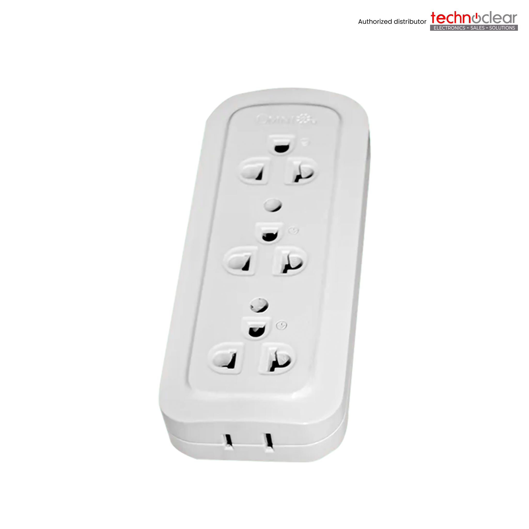 3 GANG OUTLET WITH GROUNDING