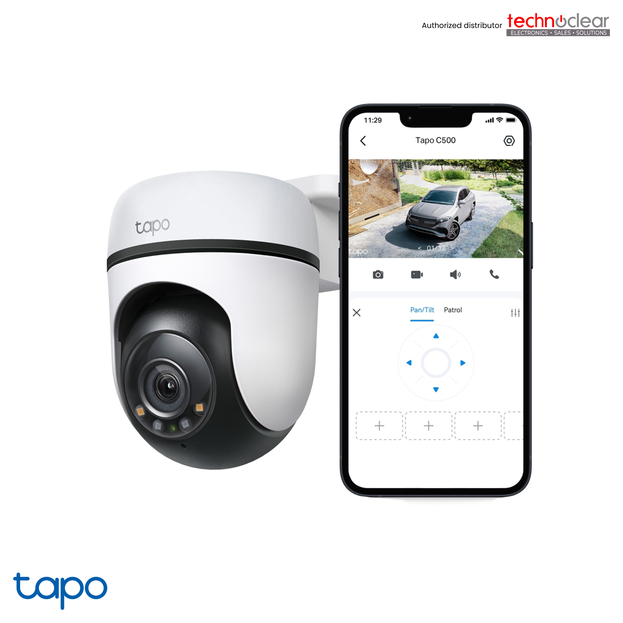 TAPO C500 TP-LINK OUTDOOR PAN/TILT/SECURITY WIFI CAMERA