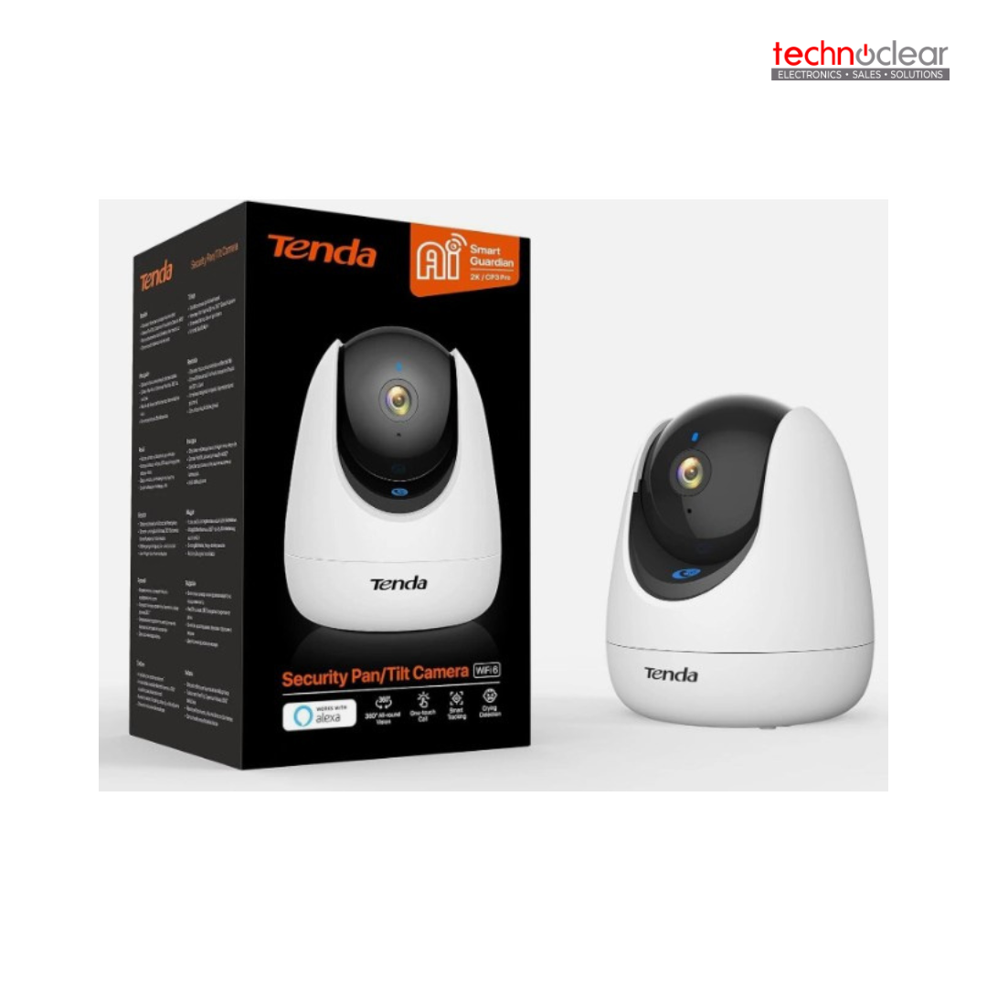 TENDA CP7 SECURITY CAMERA PAN/TILT TWO WAY AUDIO 4MP QHD 1440p