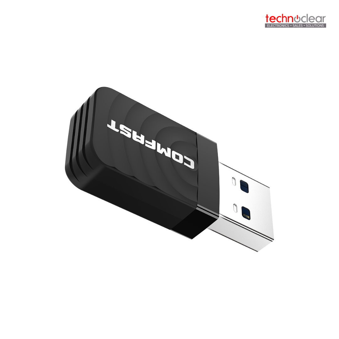COMFAST CF-812AC, USB WIFI DONGLE ADAPTER 1200MBPS, AUTO DRIVER